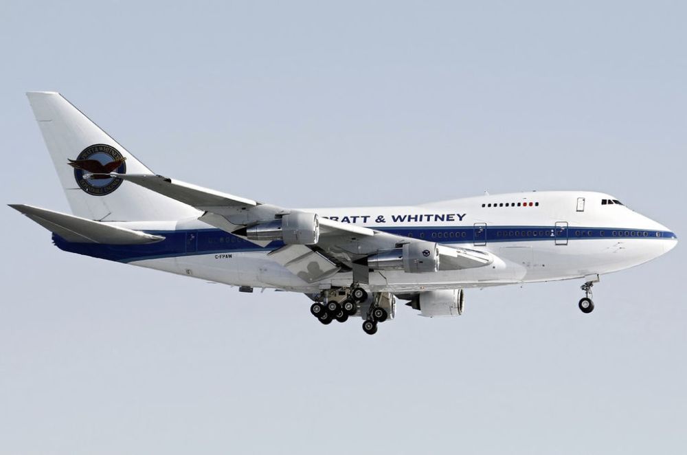 Pratt &amp; Whitney Boeing 747