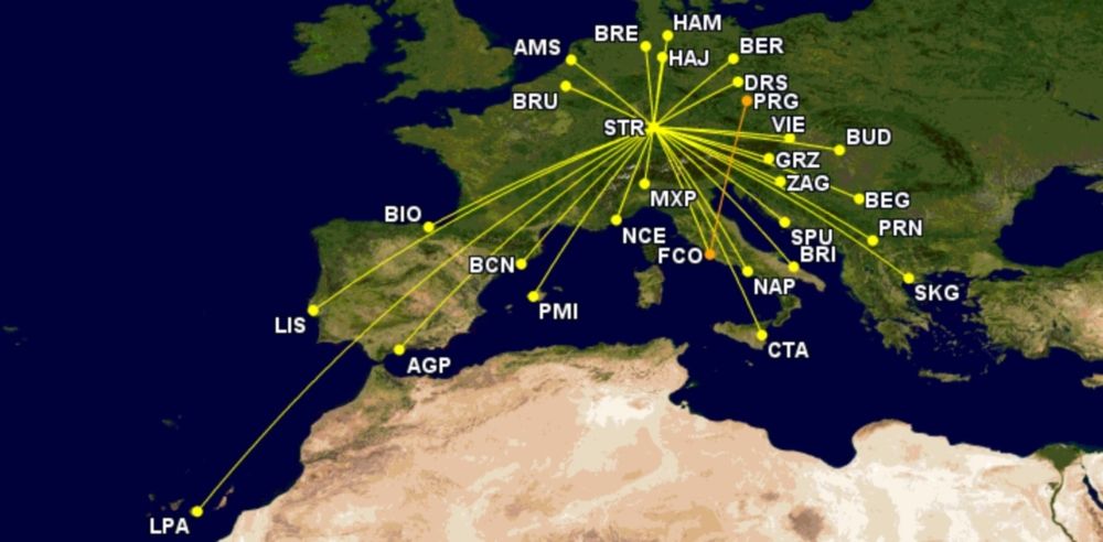 Where Is Eurowings Flying Its Wet-Leased airBaltic A220s?