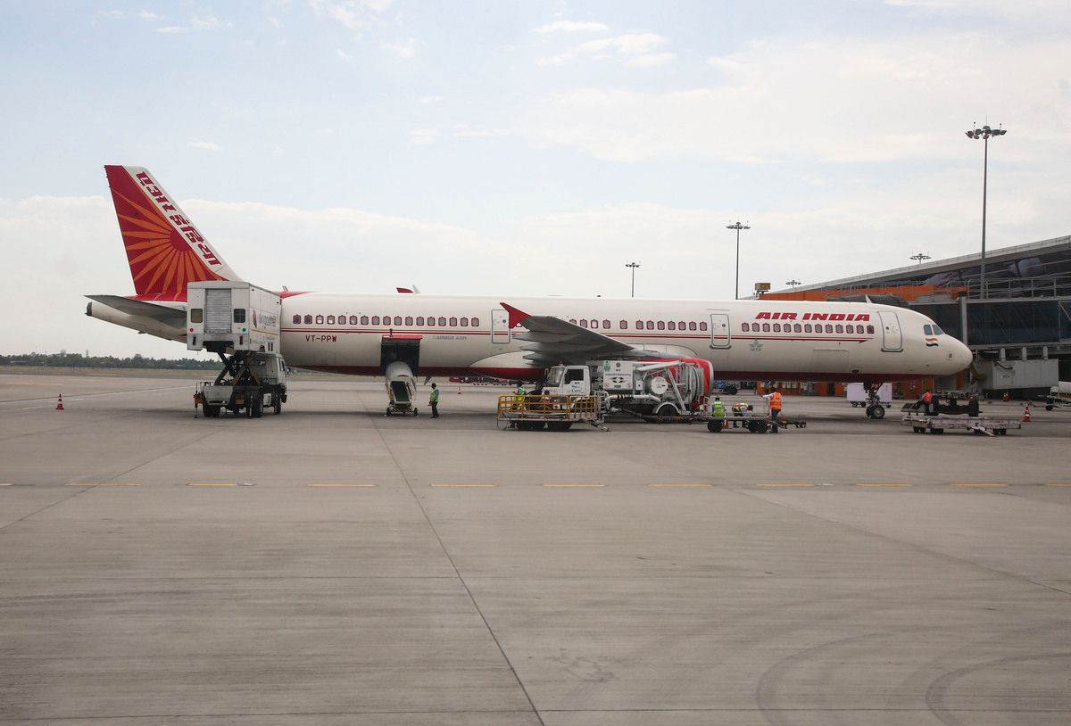 Overview of Delhi airport