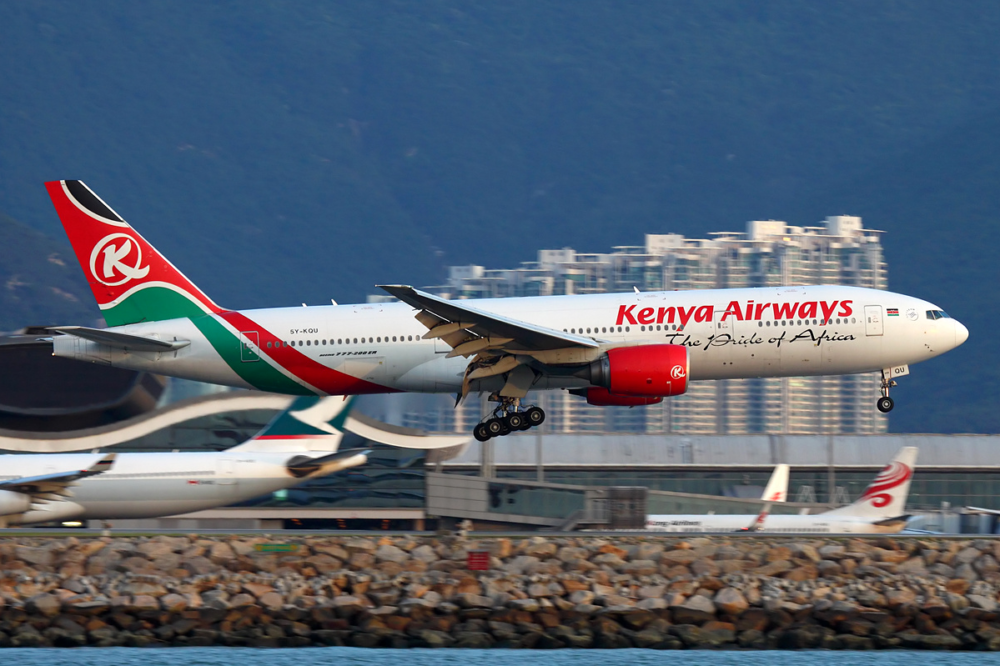 Kenya Airways 777