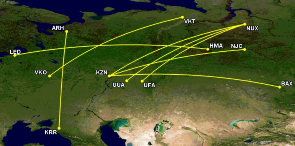 World's longest single-class, 50-seat RJ routes