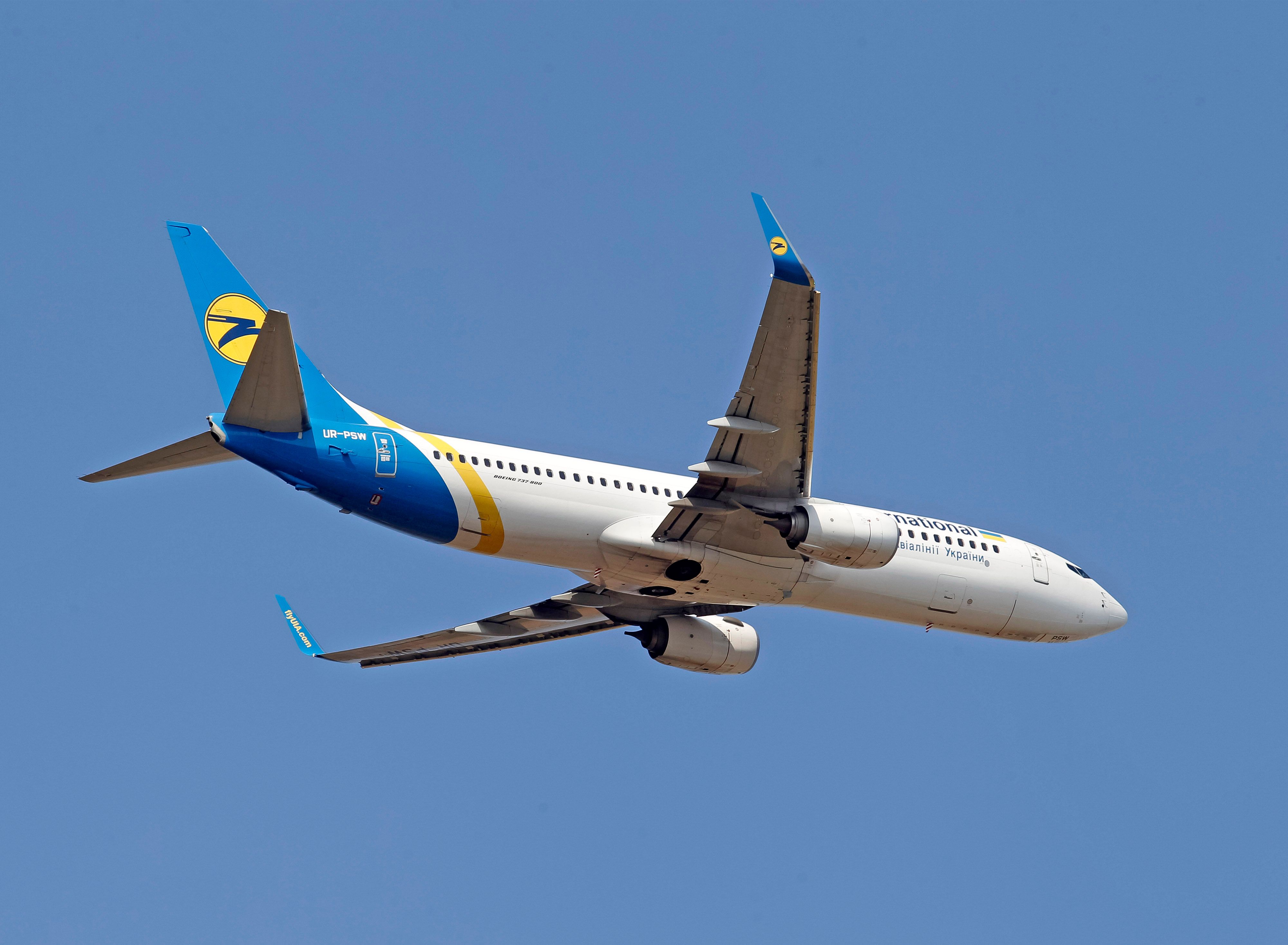 Ukraine International 737