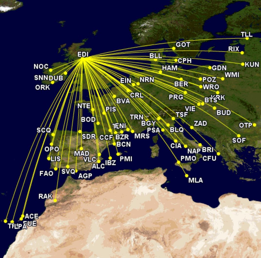 Half Of Ryanair's Edinburgh Fleet Will Be Boeing 737 MAXs