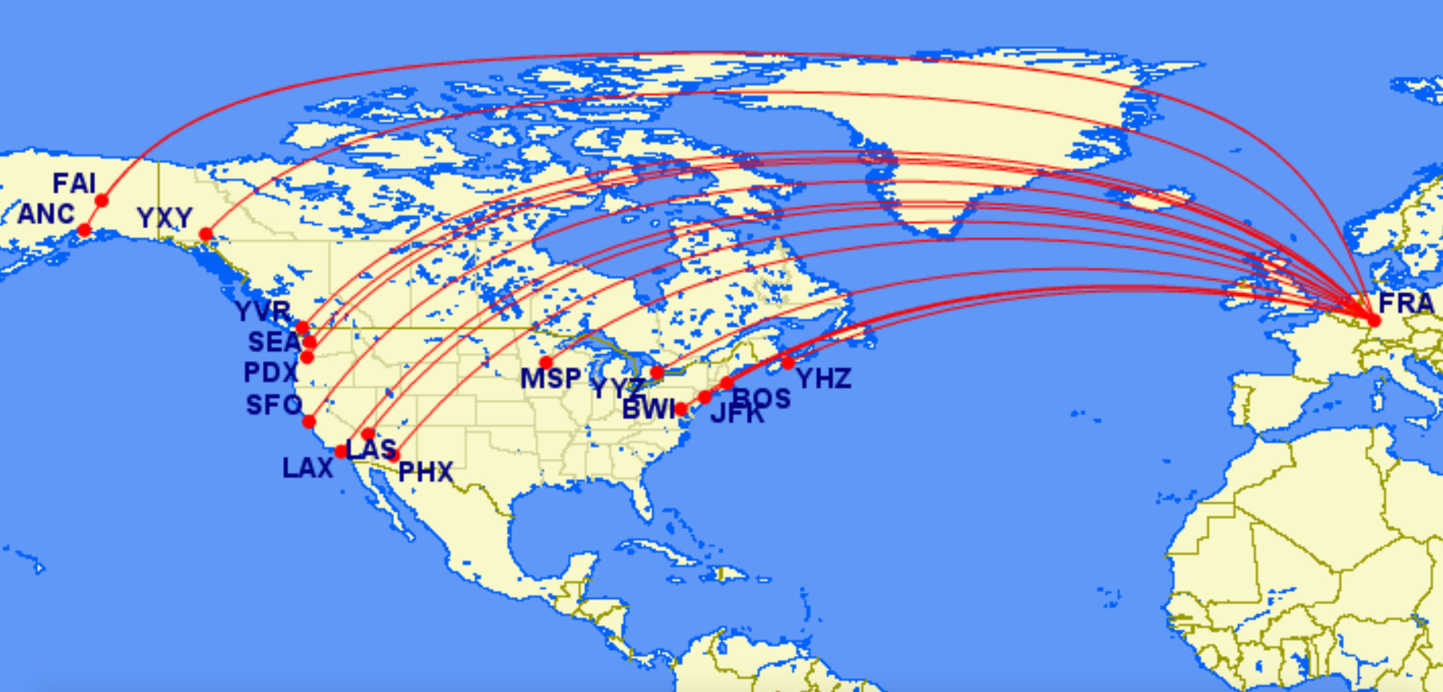 Condor Airlines Route Map A Big Summer: Condor Targets 16 Us And Canada Destinations