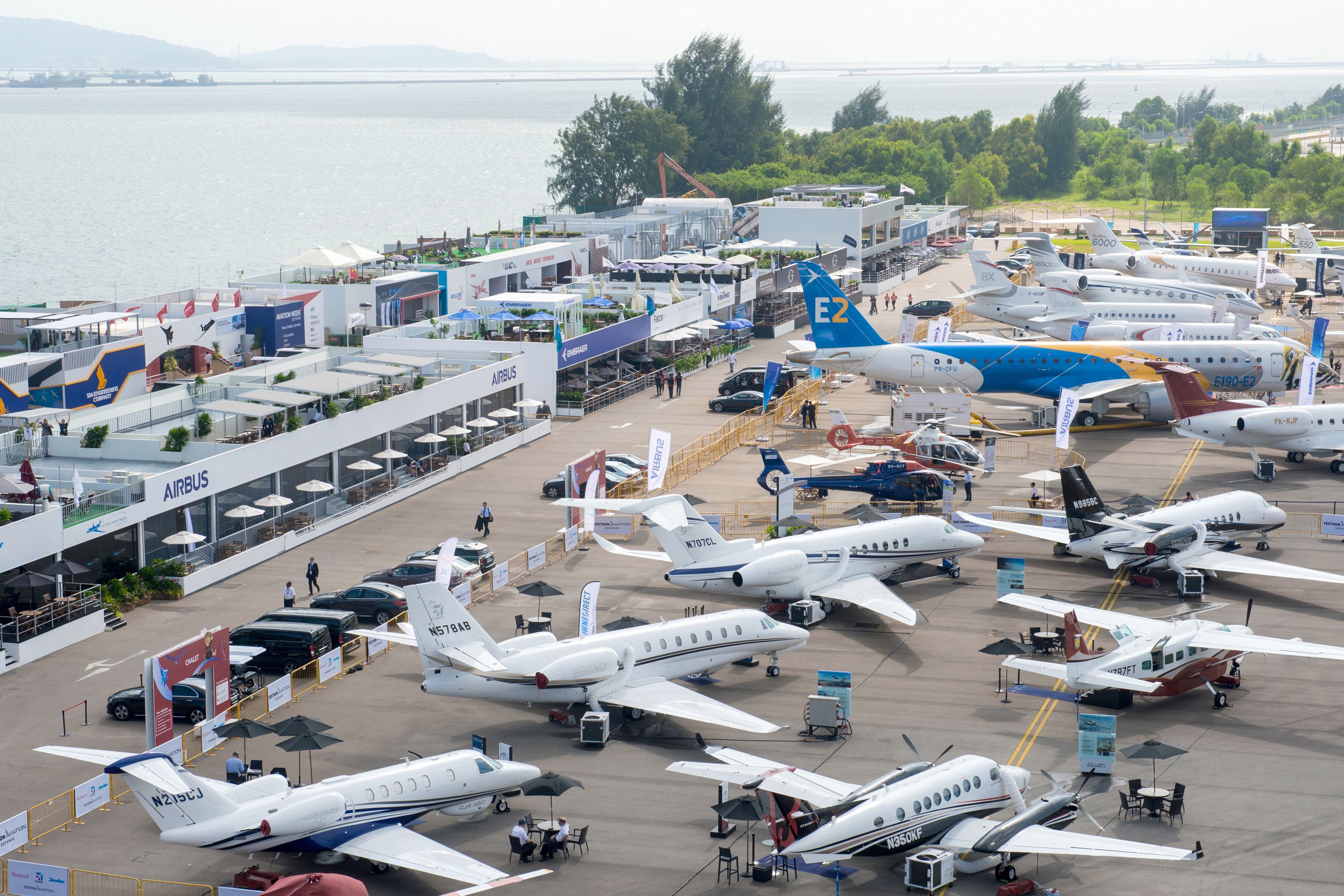 Aviation Prepares For The 2022 Singapore Airshow