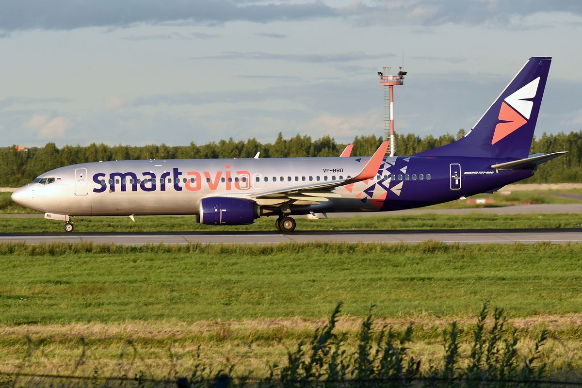 Boeing 737 800 smartavia схема