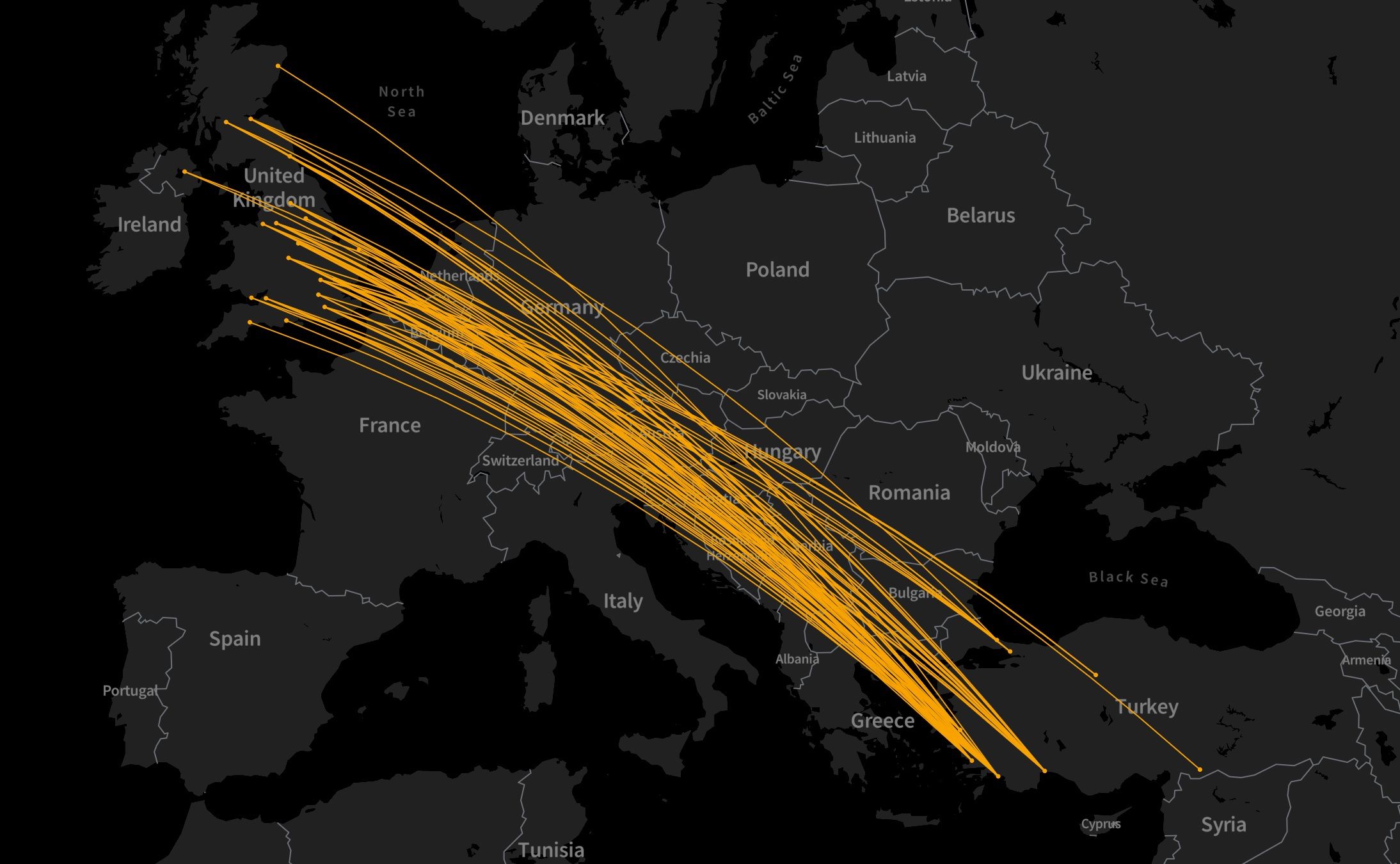 The Impressive Rapid Growth Of The UK Turkey Flight Corridor