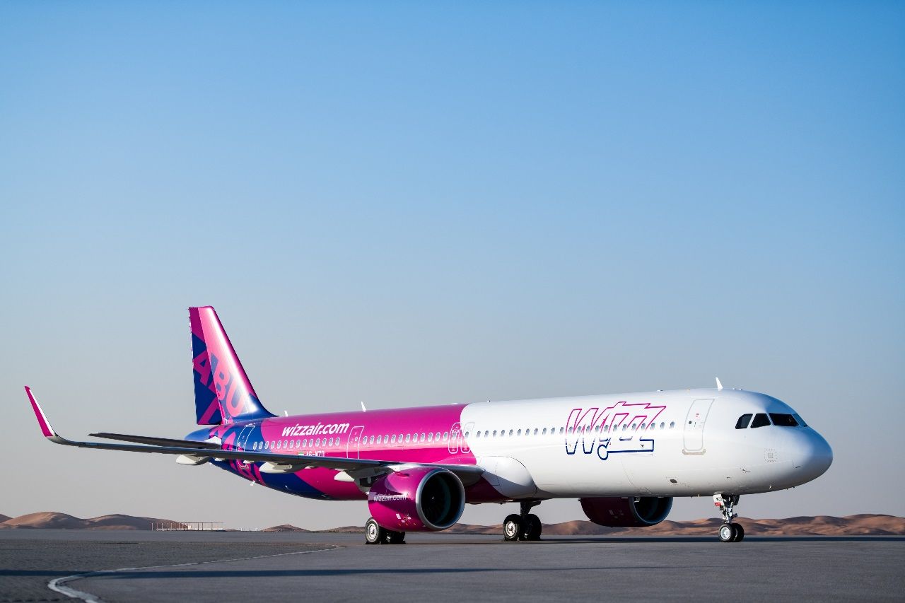 Wizz Air a321neo Abu Dhabi