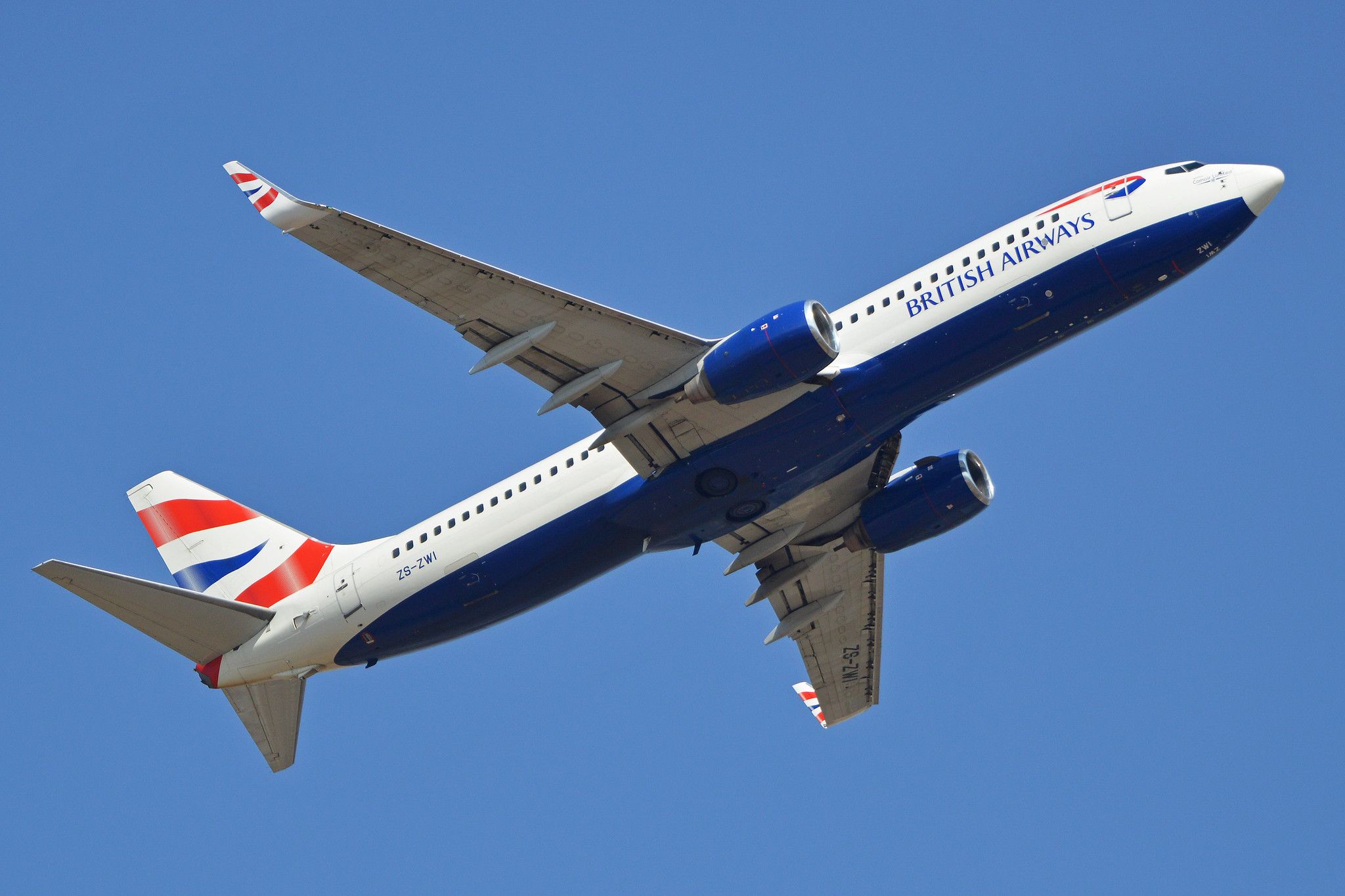 British Airways Comair Boeing 737