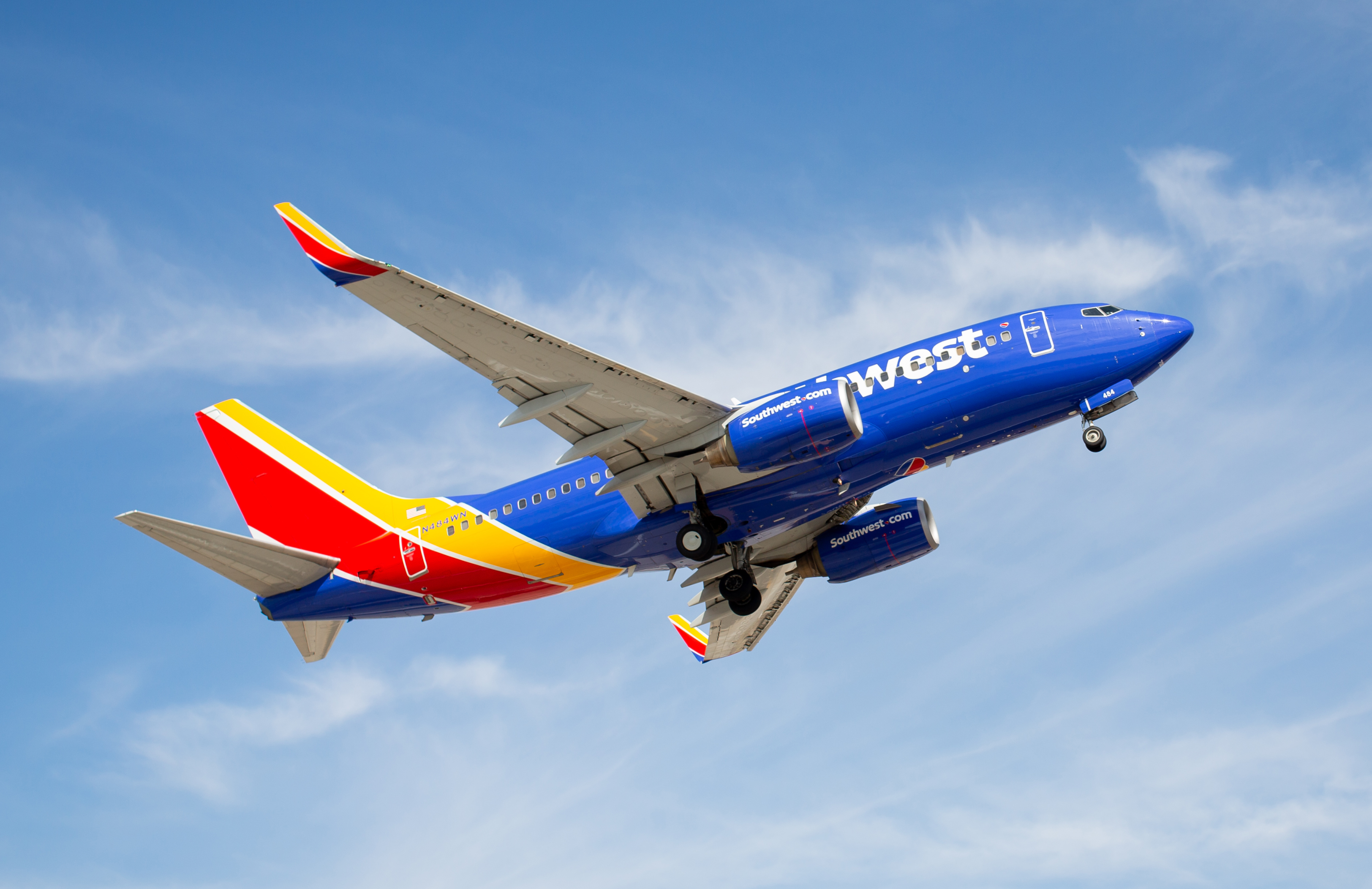Southwest Airlines Boeing 737 Taking Off