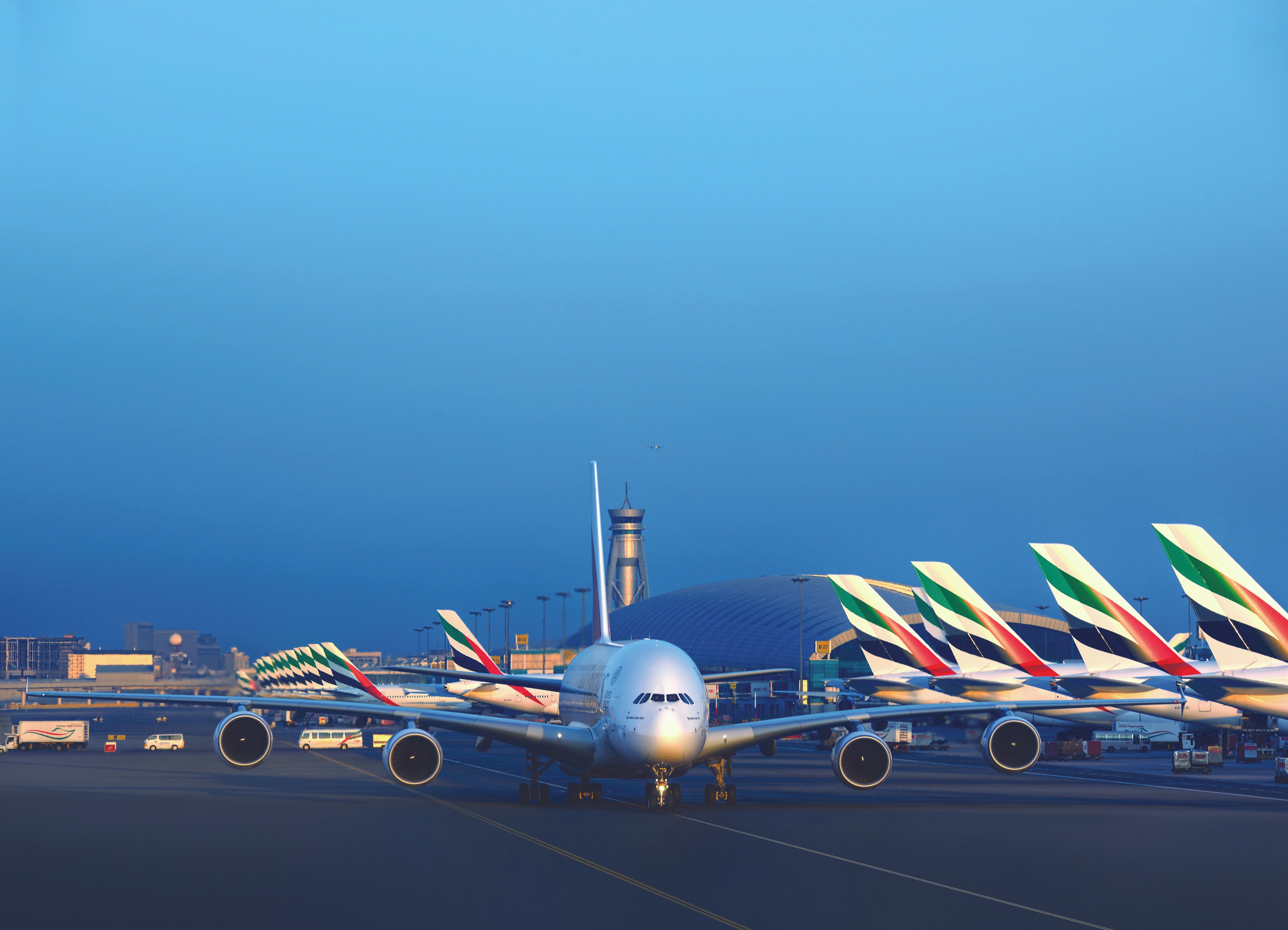 Emirates-A380-Dubai-Airport