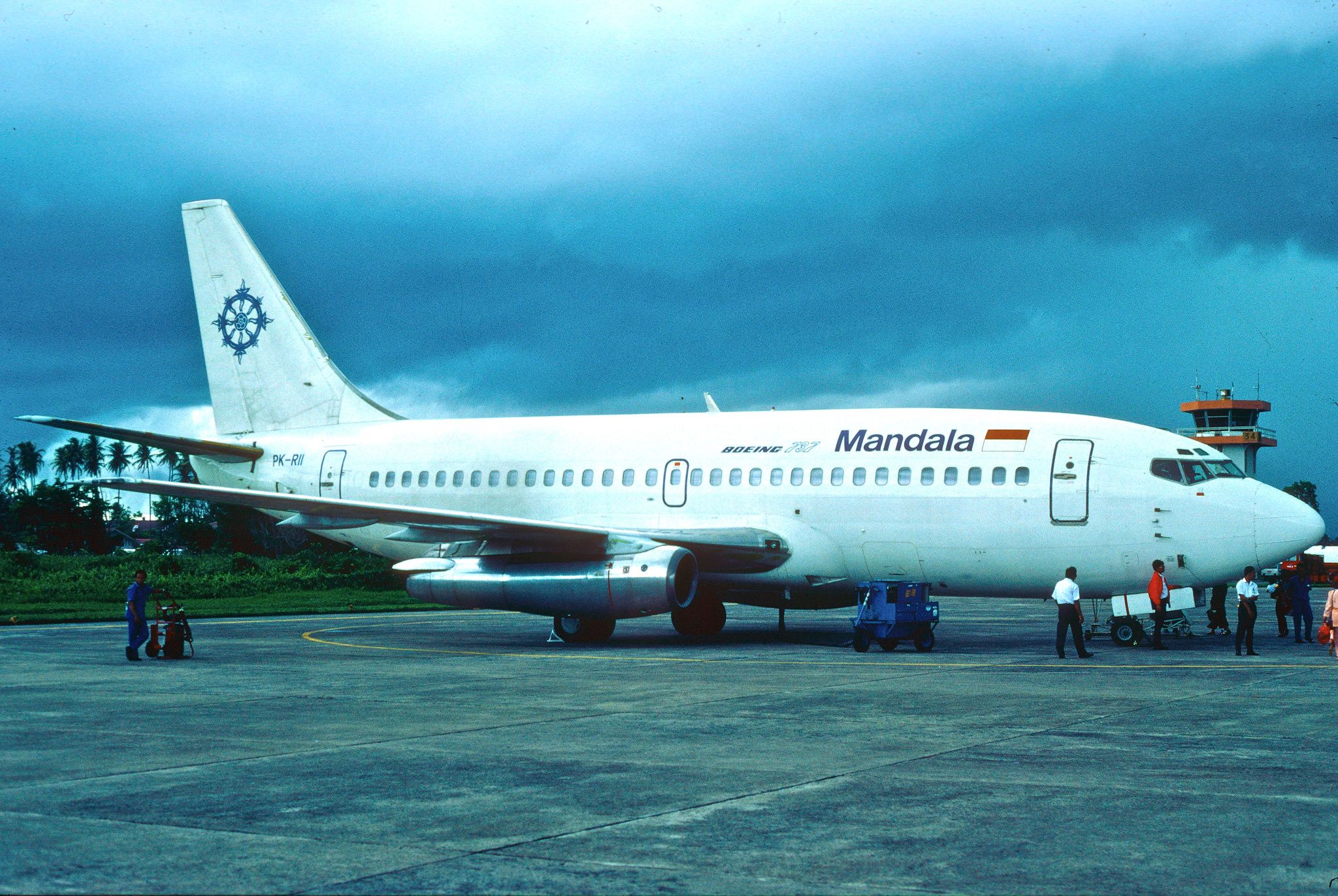 Mandala Airlines Boeing 737