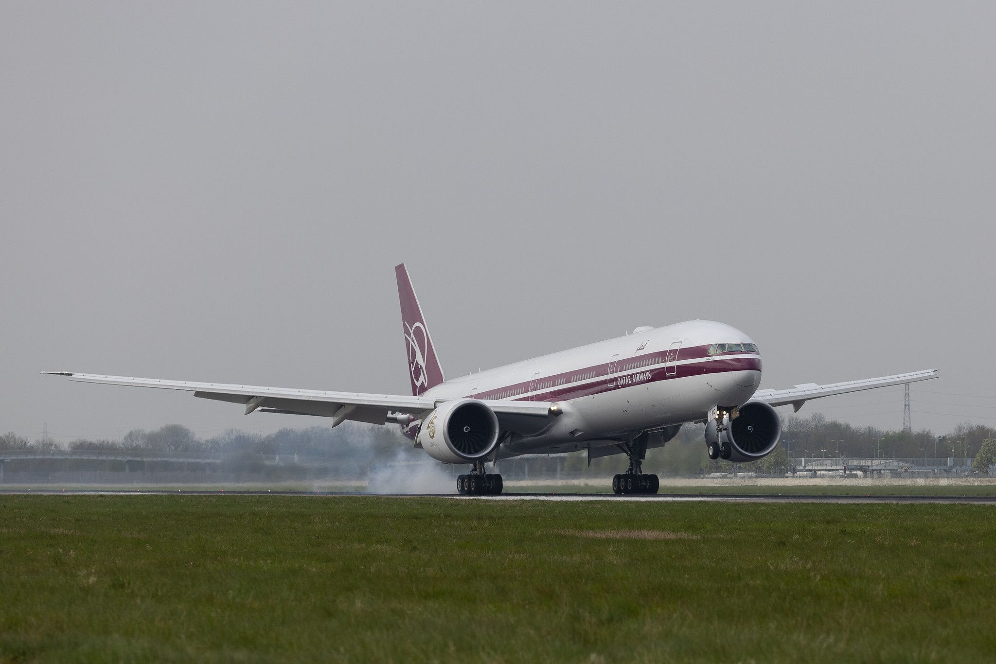 Qatar Airways Boeing 777 Retro Livery