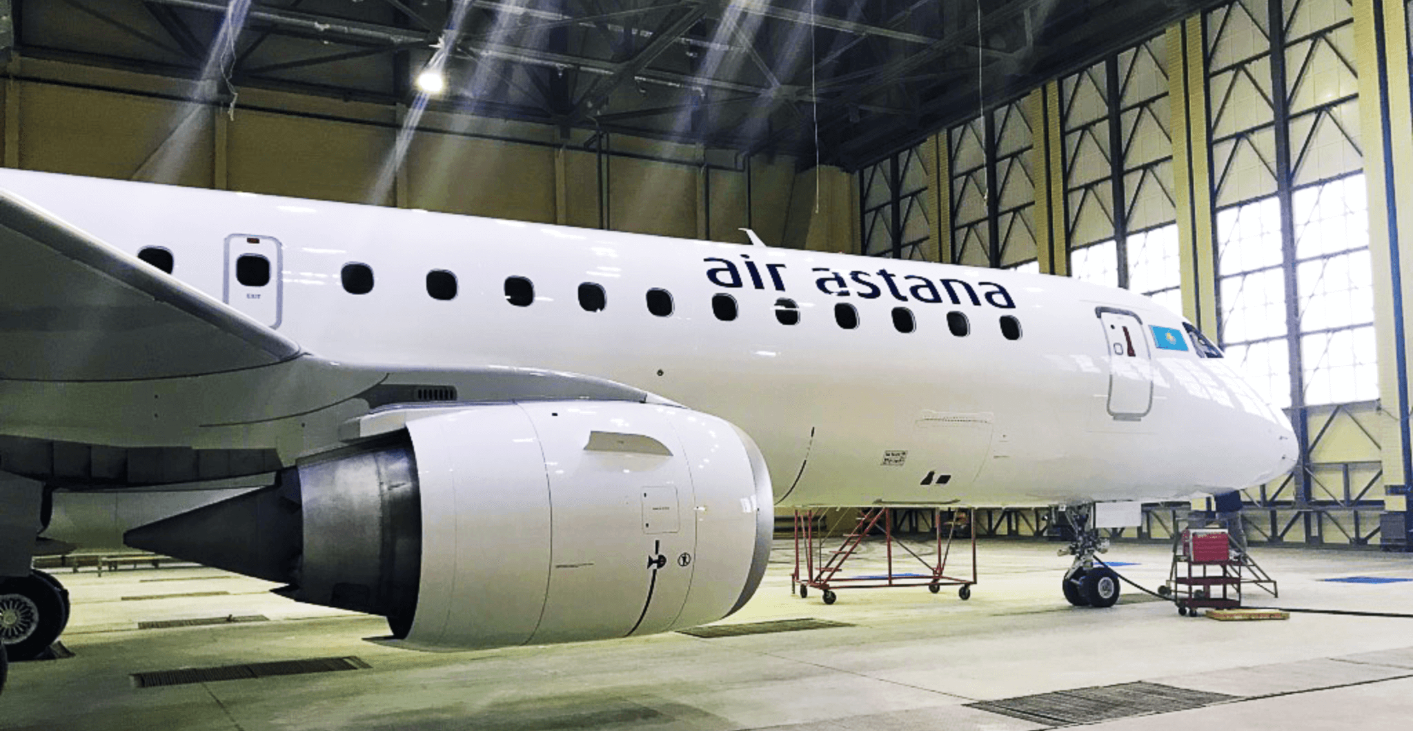 Air Astana E190 S7 technics