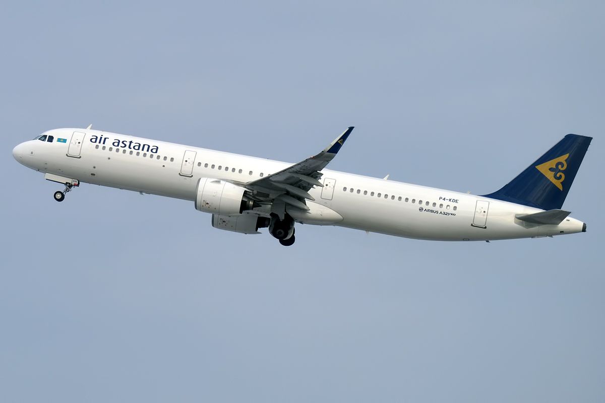 Air_Astana,_P4-KDE,_Airbus_A321-271N_(46715427705)