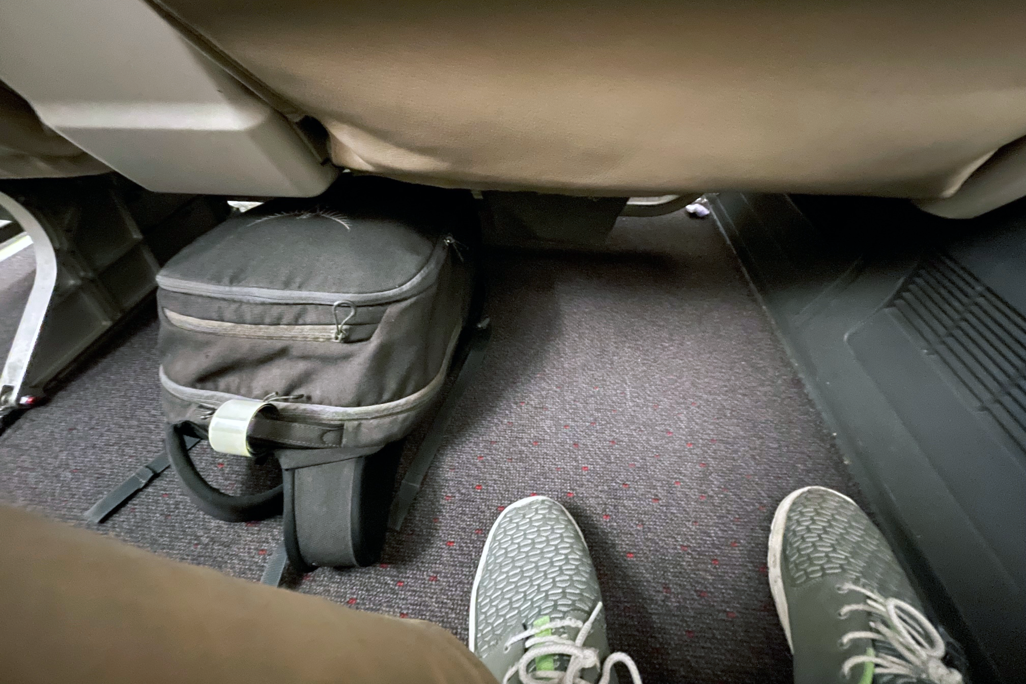Bag under seat