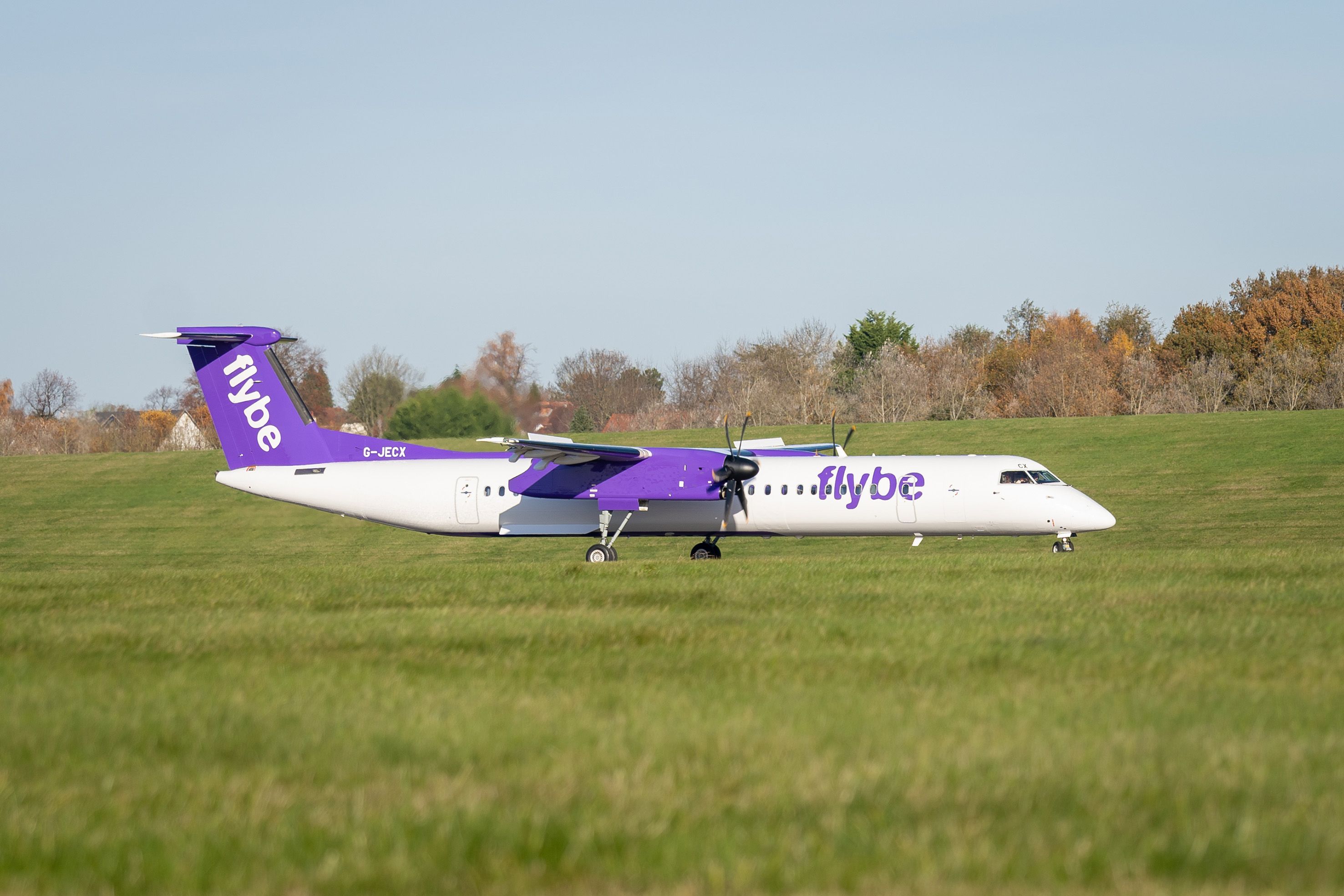 Flybe turboprop aircraft