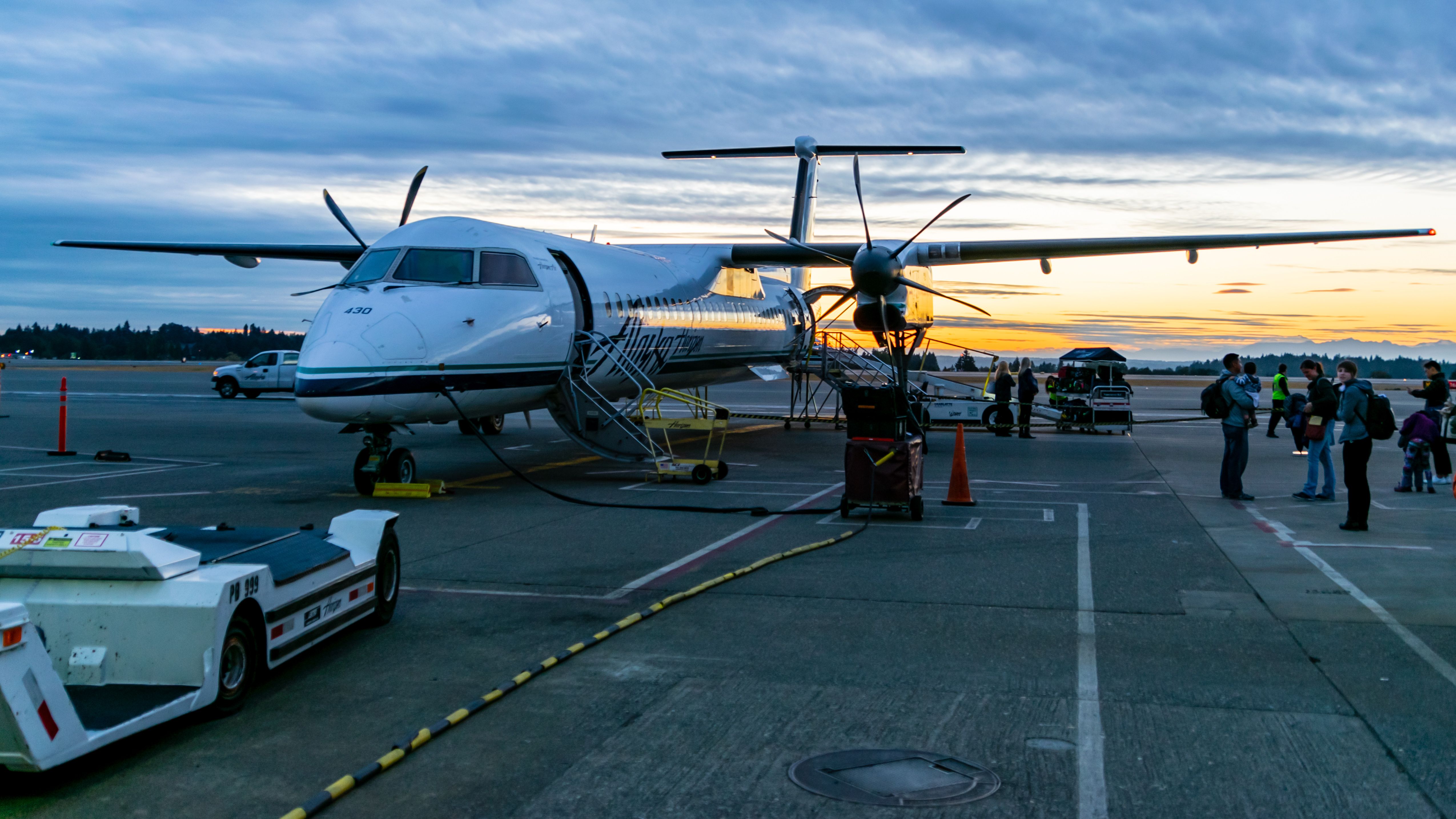 The Sun Is Setting on the Q400 in Alaska Airlines Service