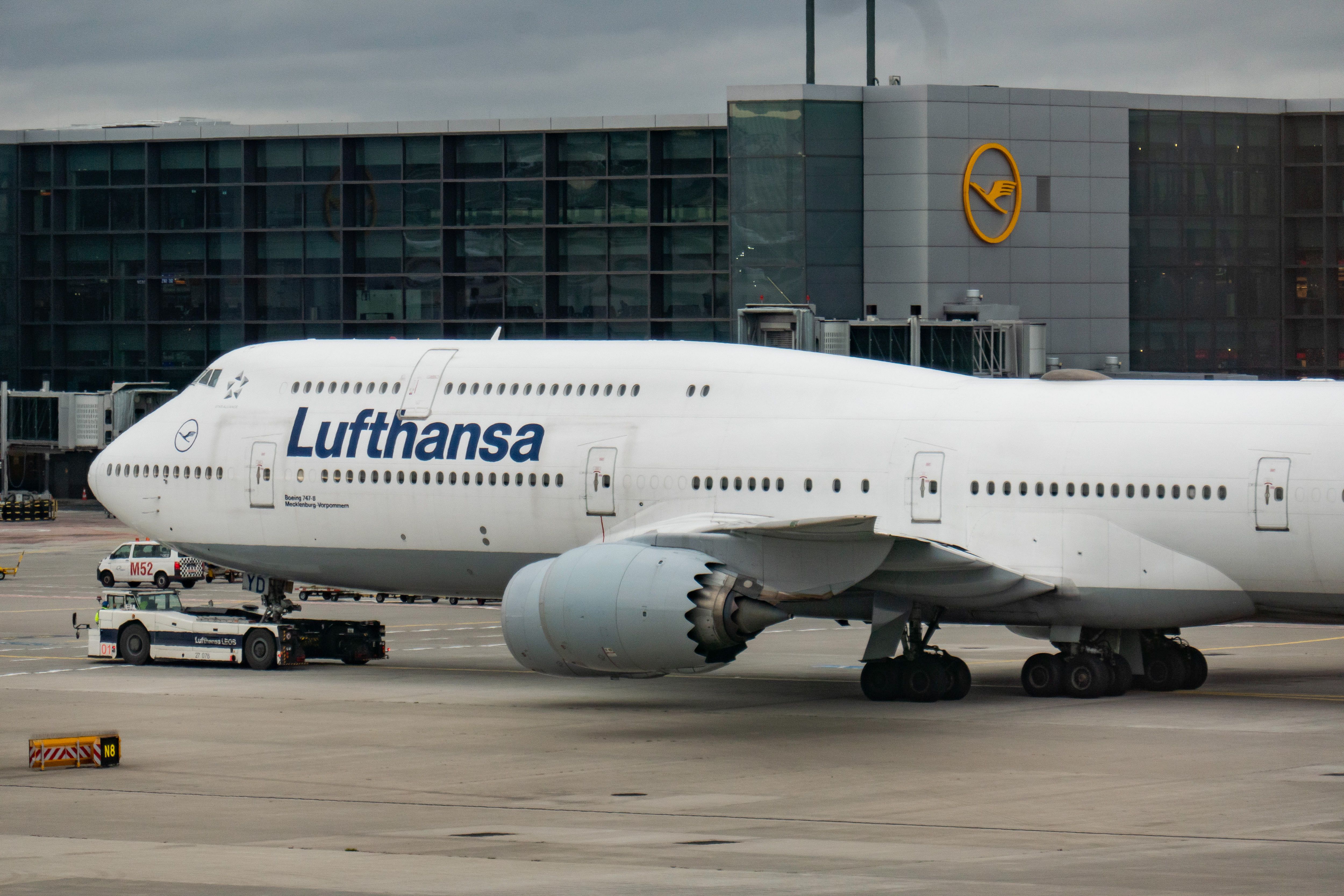Lufthansa 747-8I Frankfurt Getty
