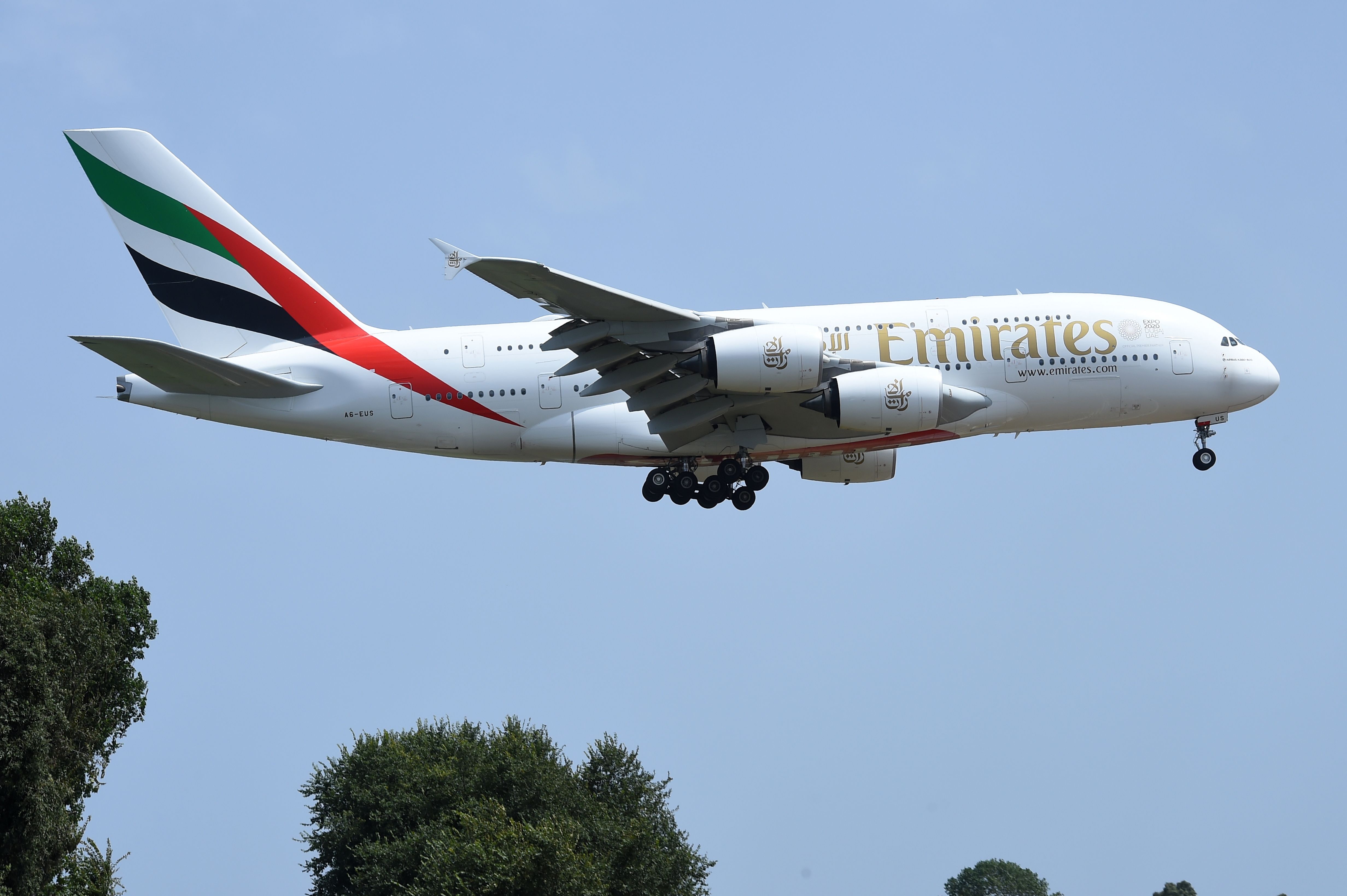 GettyImages-1339270945 Emirates A380