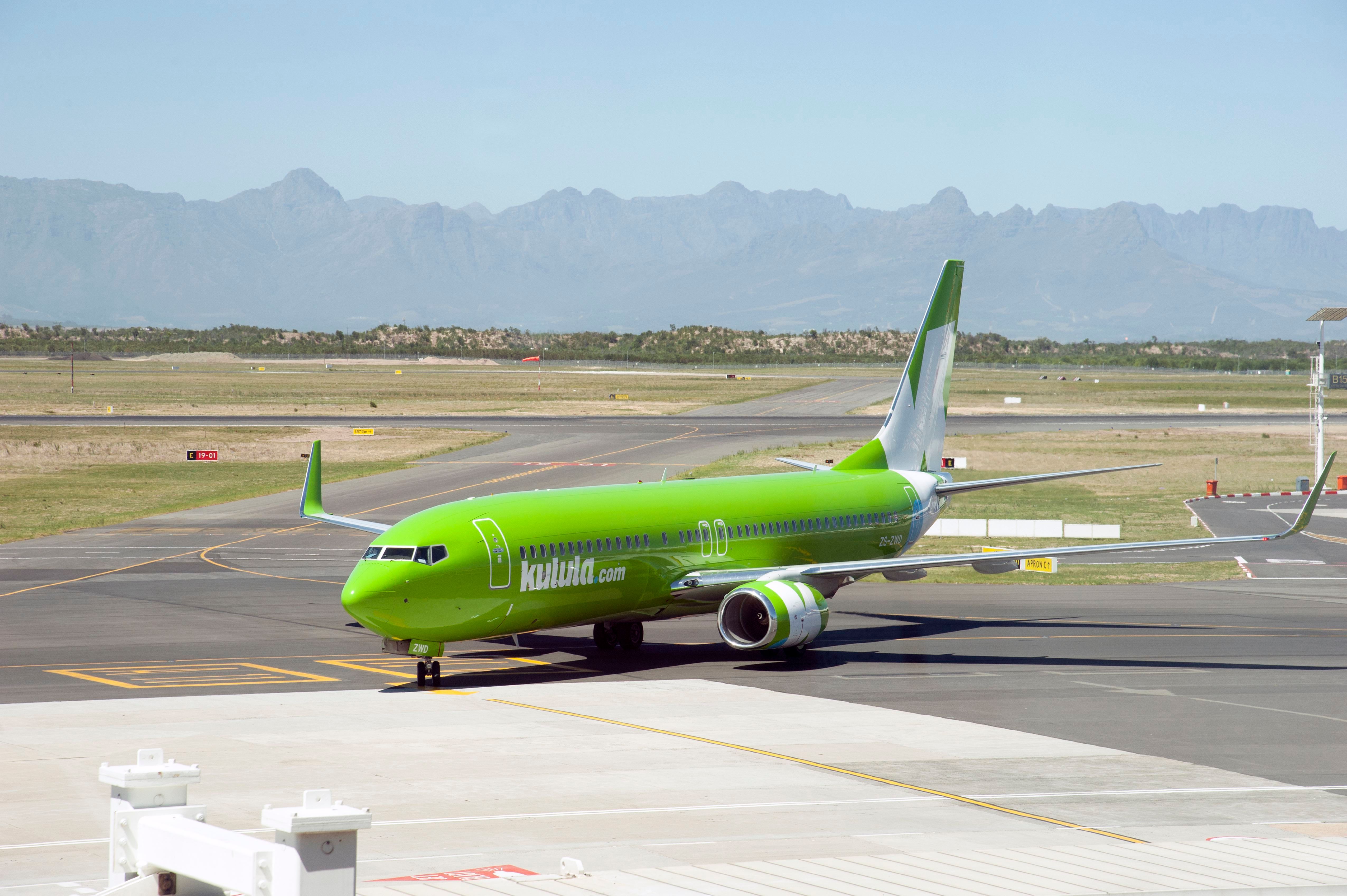 Comair Boeing 737 at Cape Town International Airport