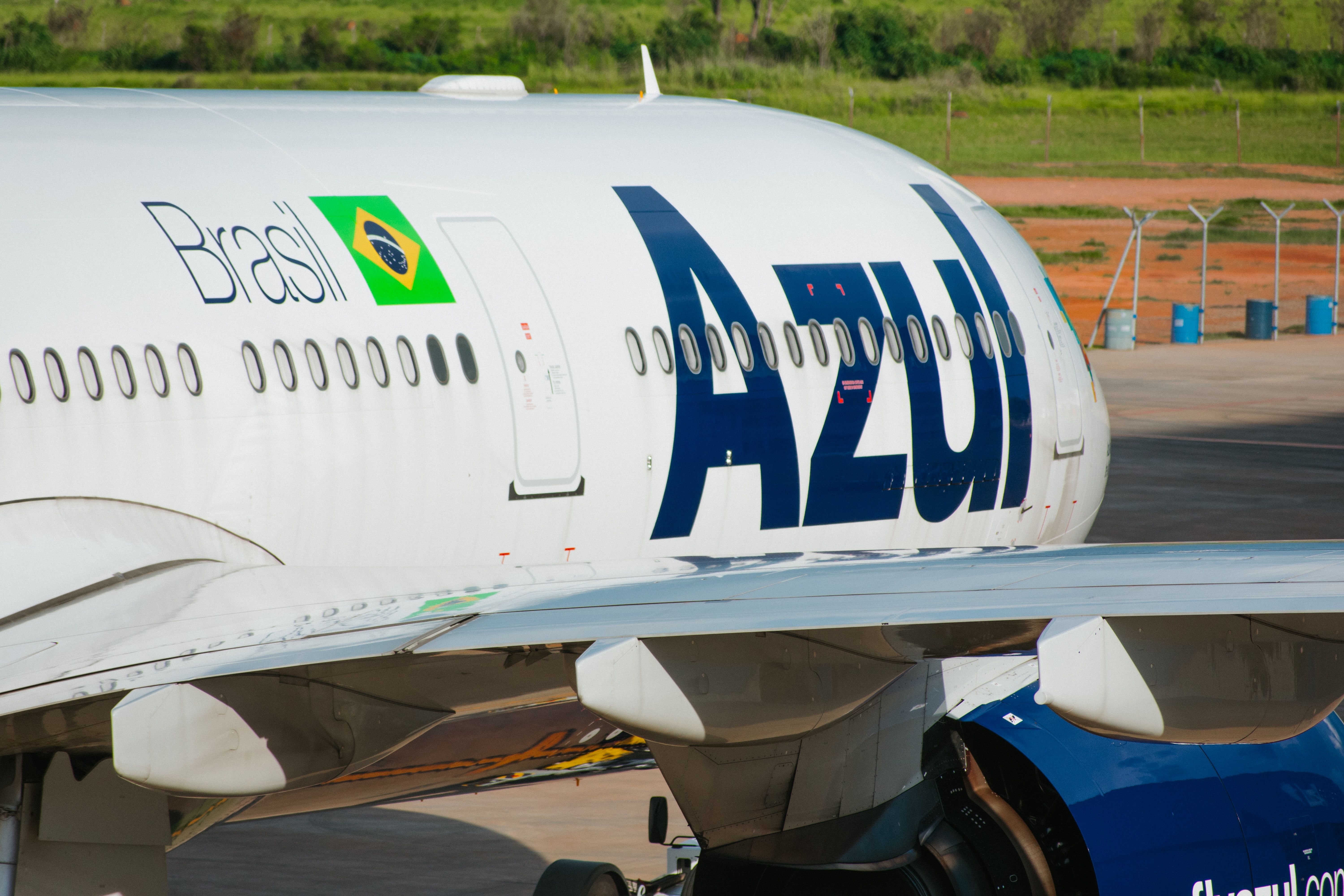 Azul Airbus A330neo at Azul's hangar at VCP