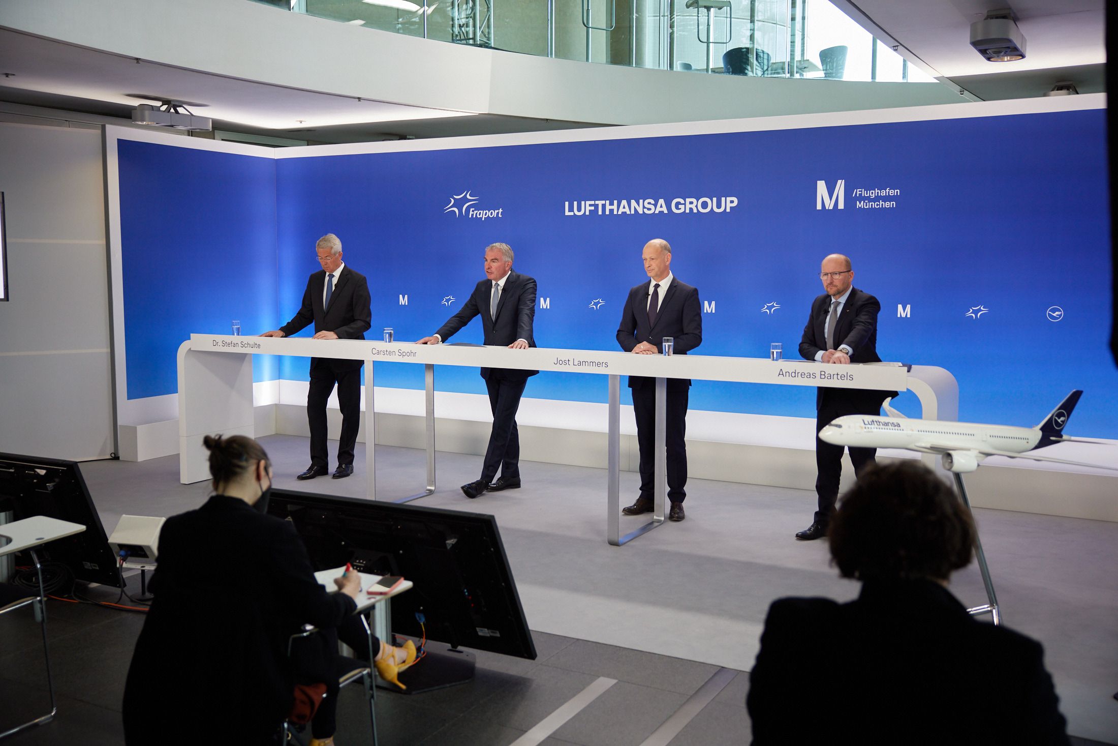 Lufthansa Fraport Munich EU climate unfair press conference