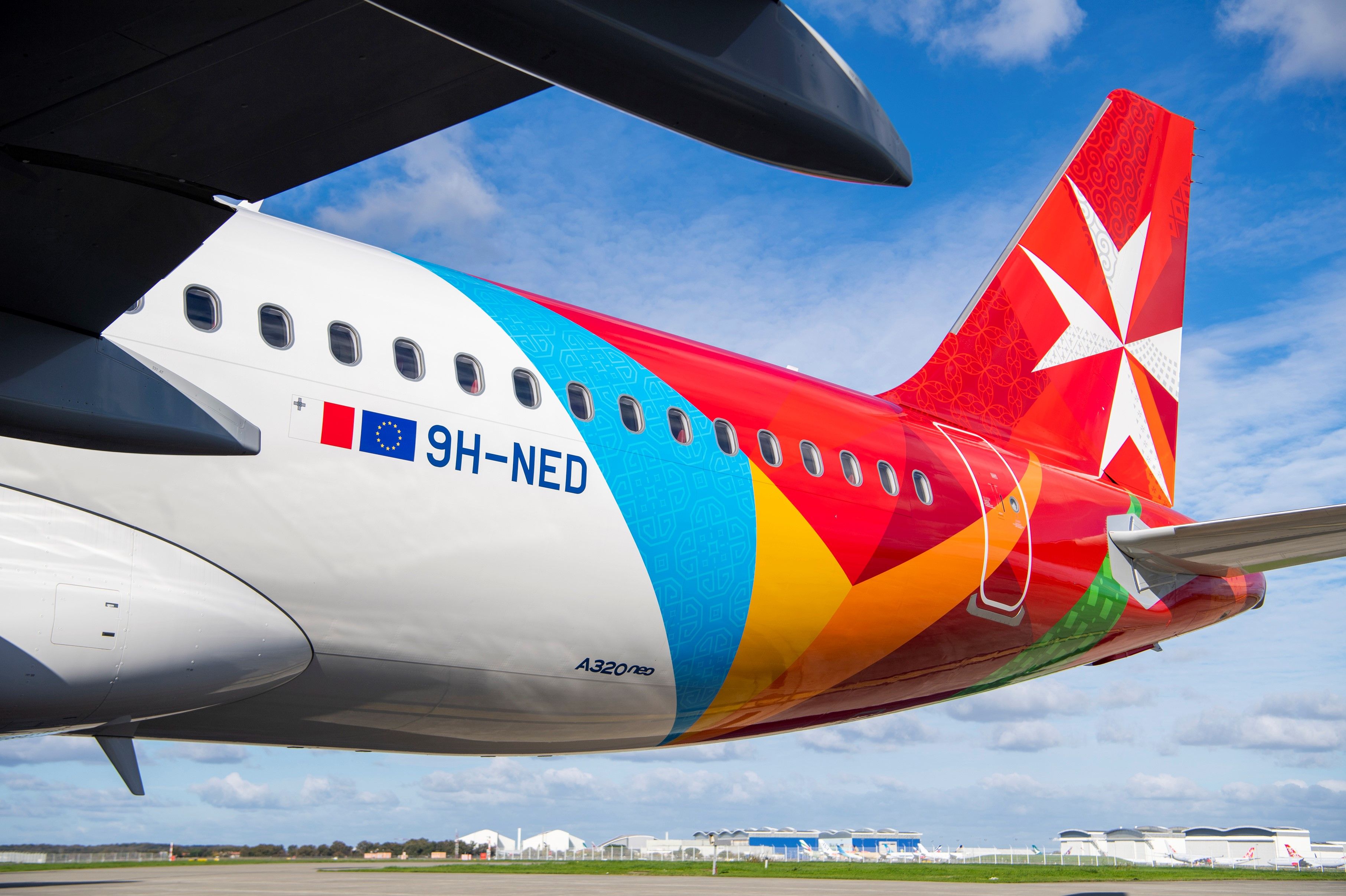 A320neo Air Malta on lease from Gecas - MSN10106 - Delivery (1)