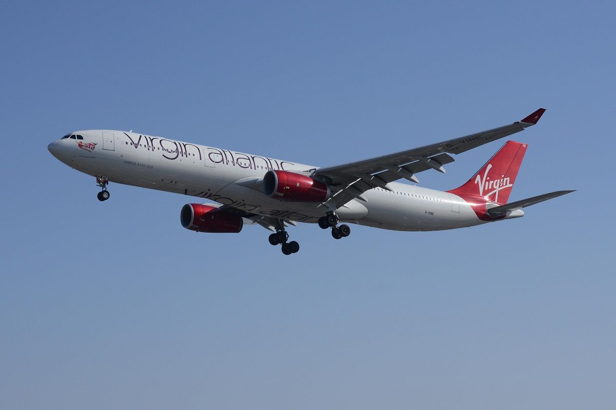 A330-300 Virgin Atlantic MSN1231 landing