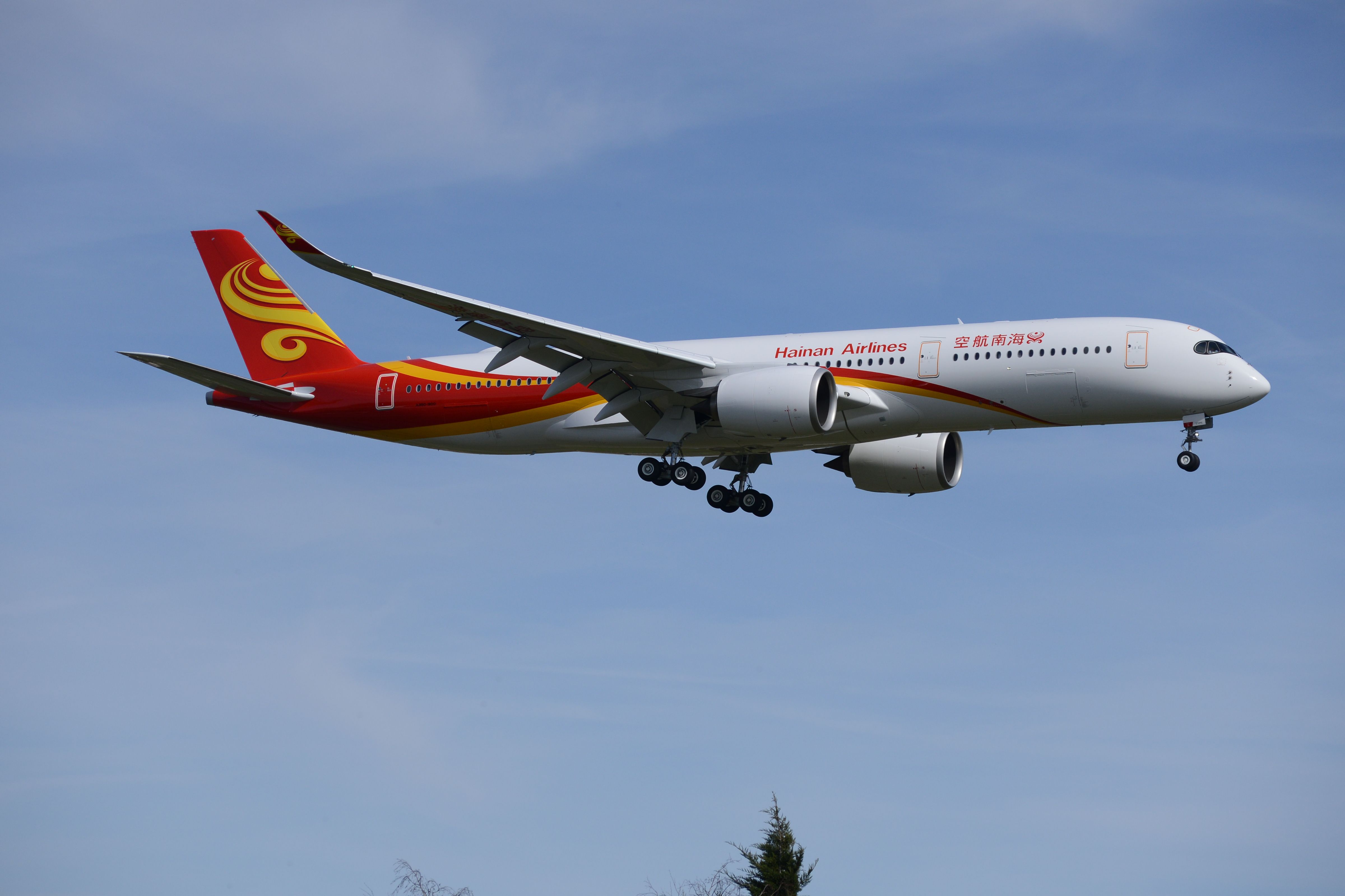 A350-900 Hainan Airlines - In flight (1)