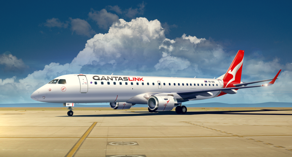 Alliance QantasLink Embraer 190 