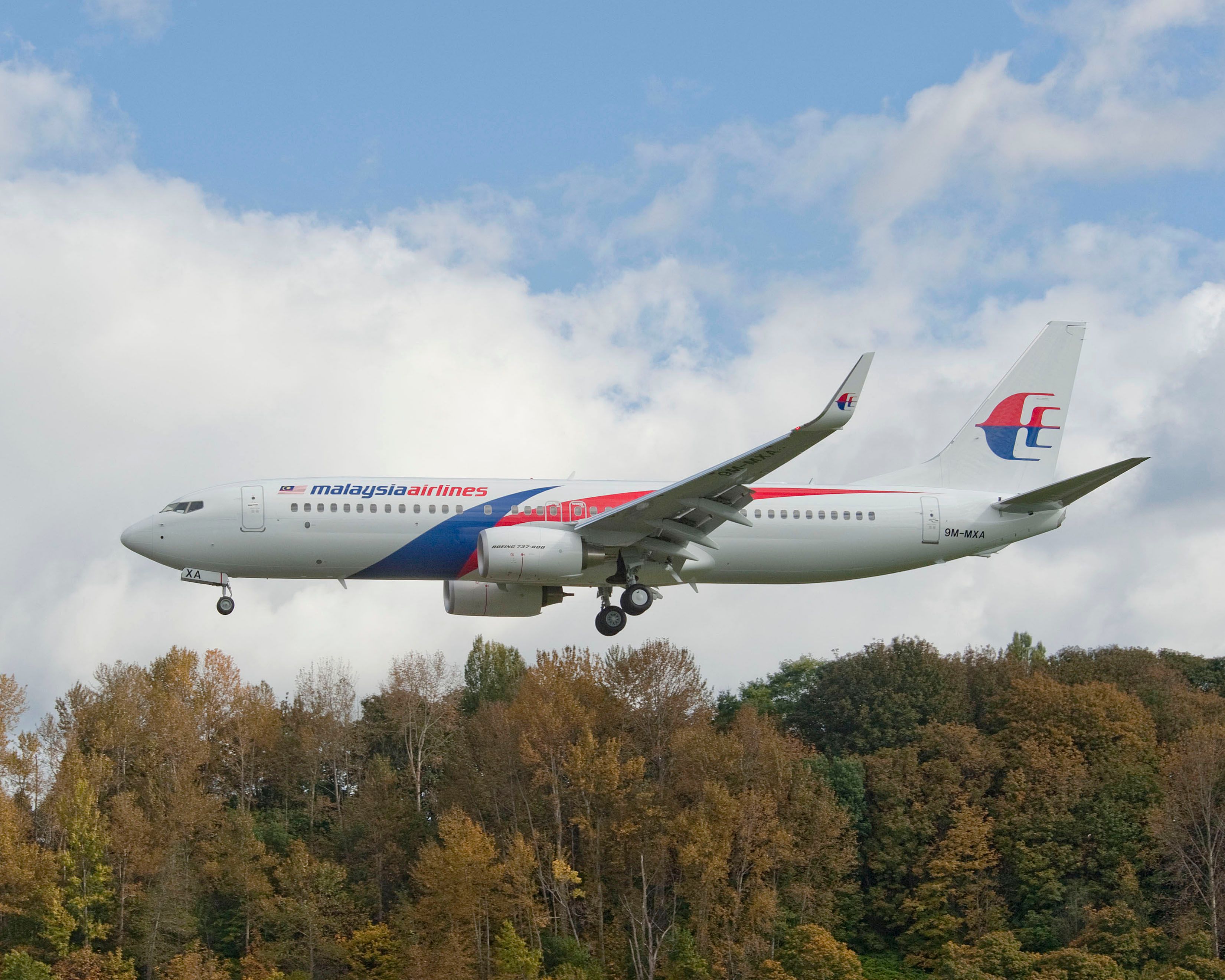 Malaysia airlines 737-800 boeing