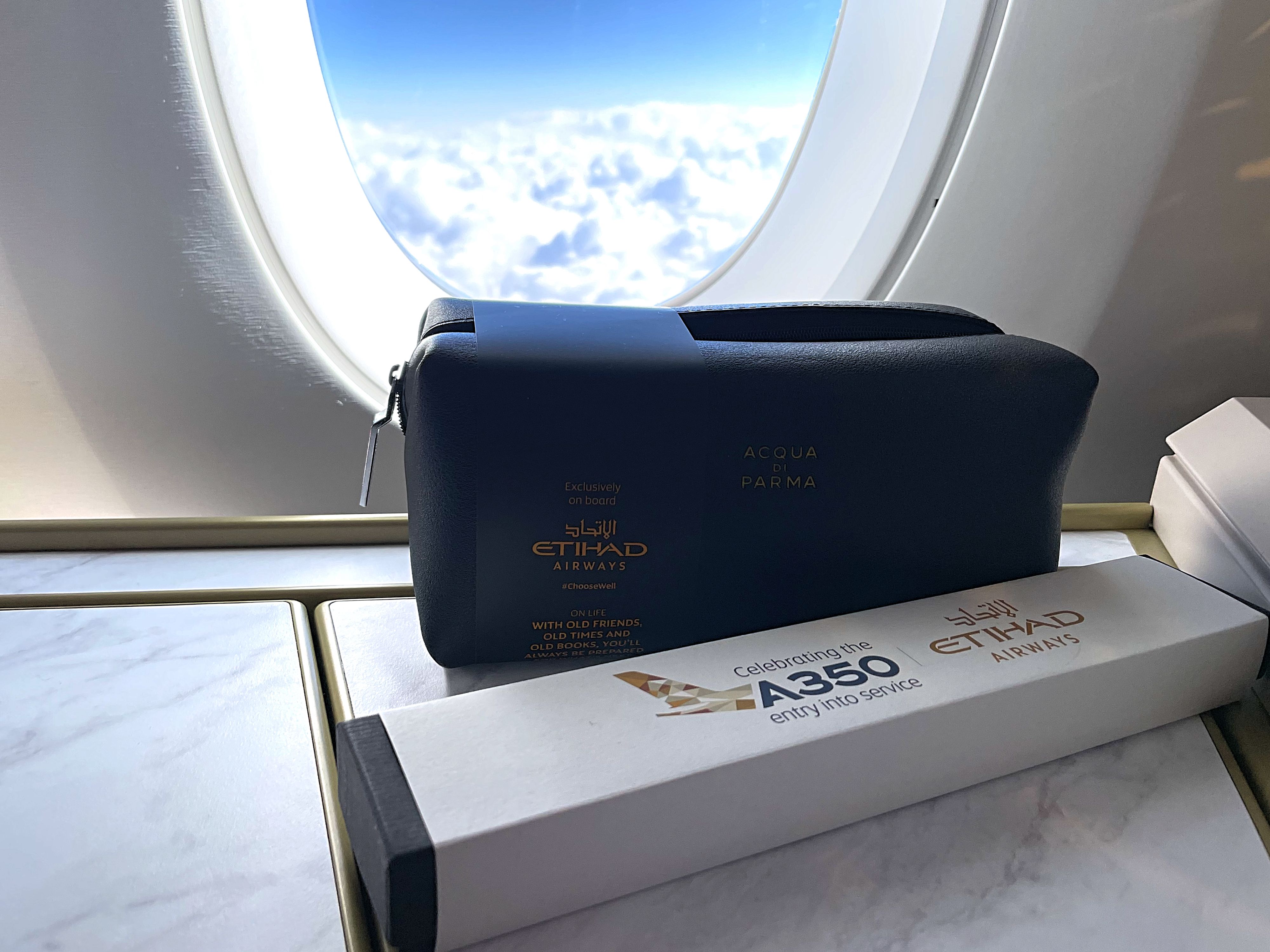 Etihad A350 business cabin kit
