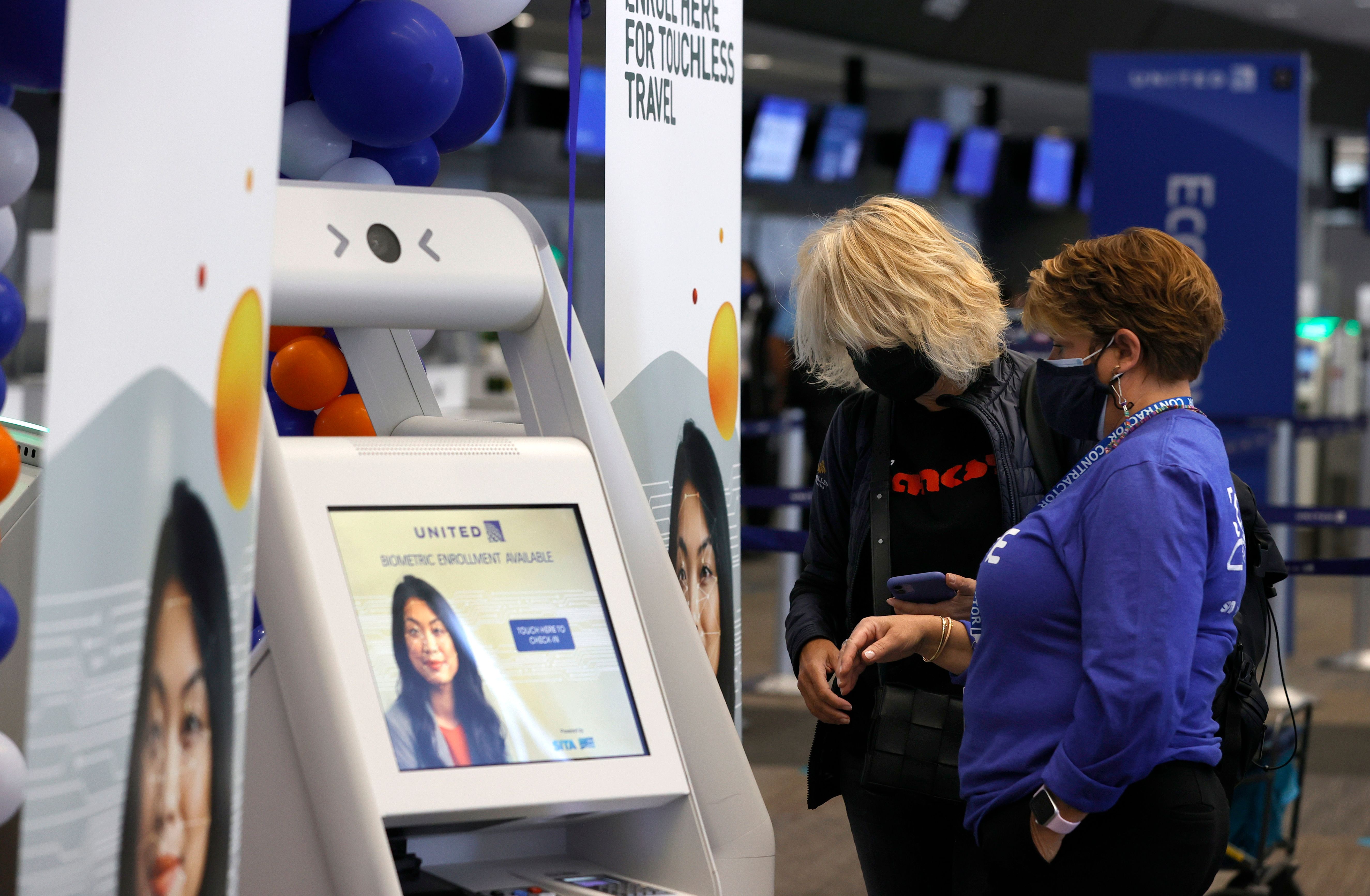 Airport biometric Getty