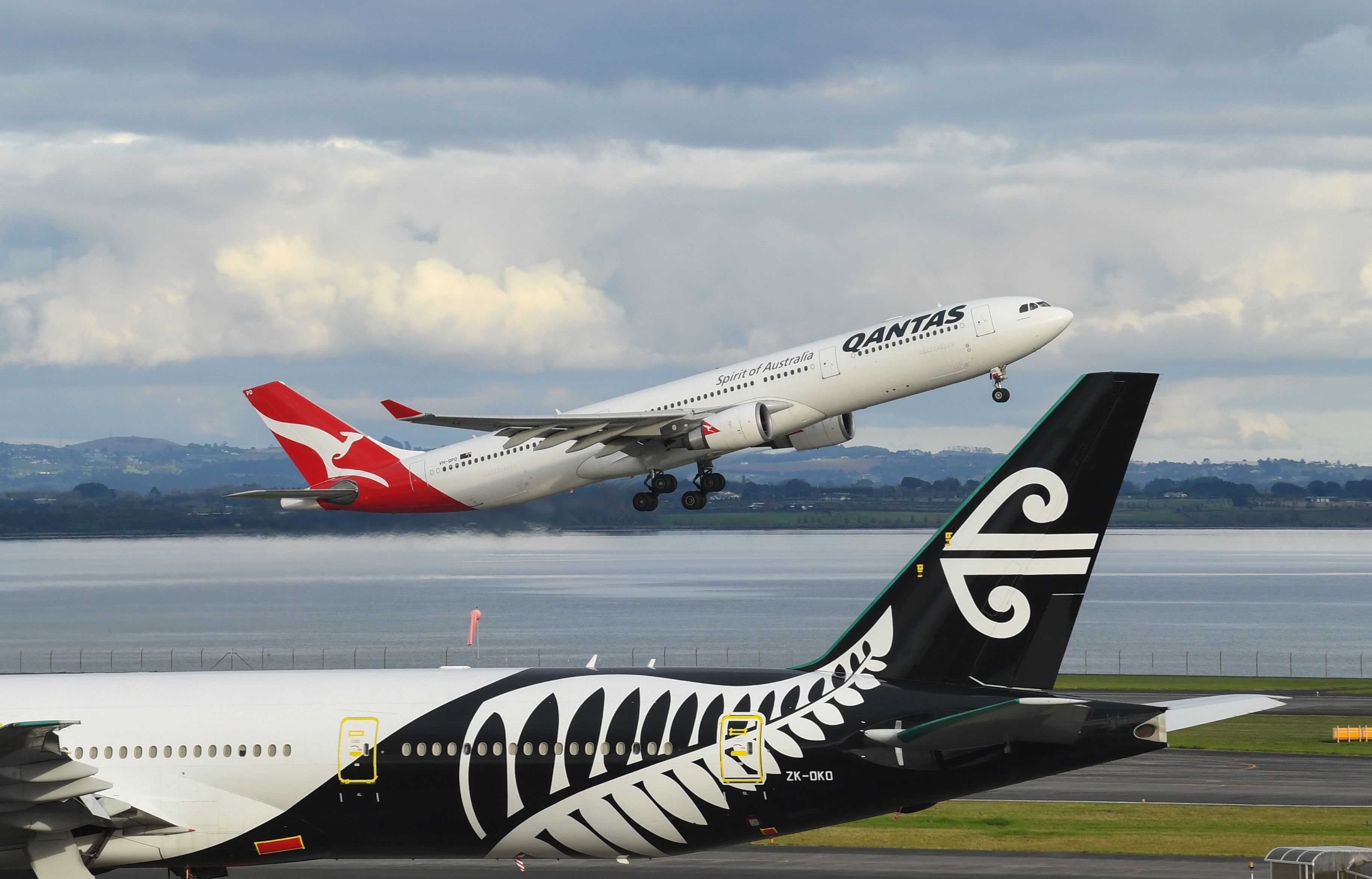 GettyImages-1313604226 Qantas Air New Zealand