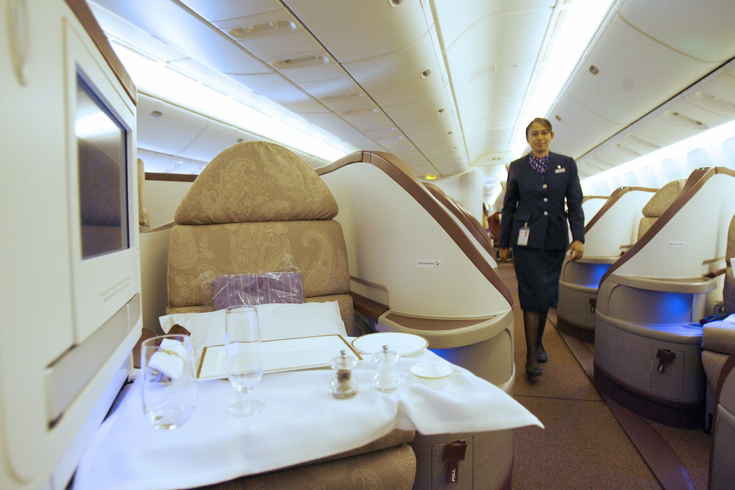 GettyImages-74137005 Jet Airways business class