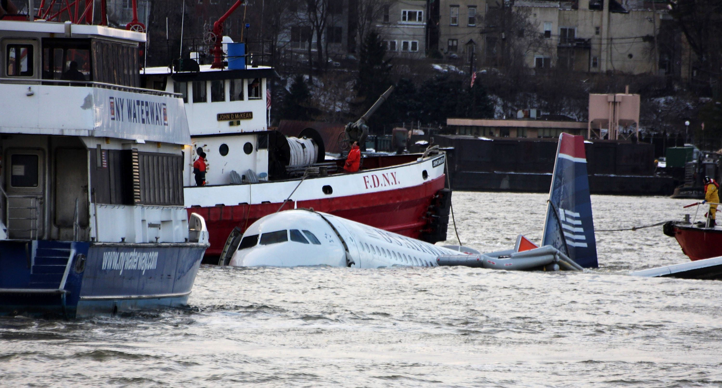 US Airways A320 ditched in Hudson 