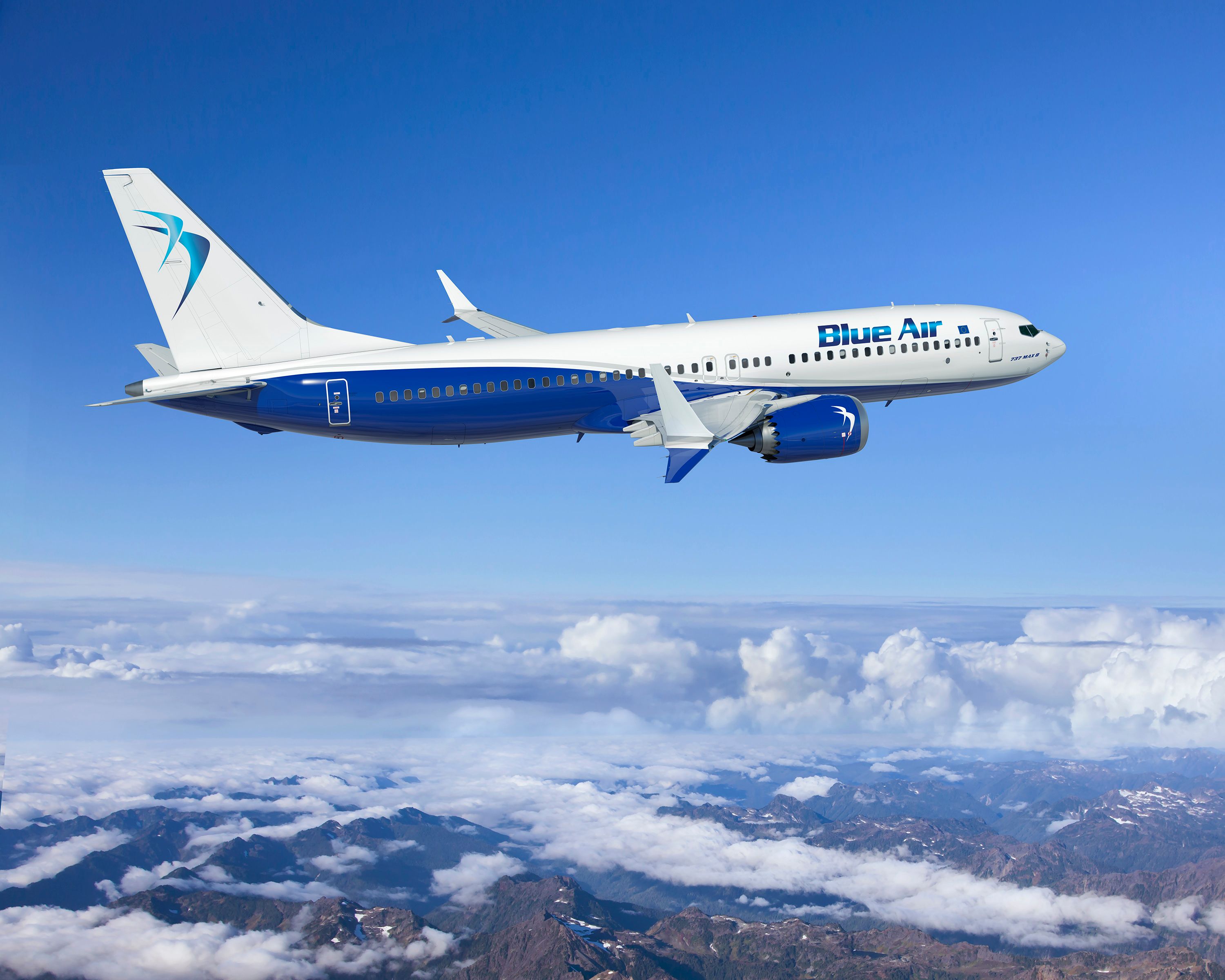 K66685 - blue air 737 MAX