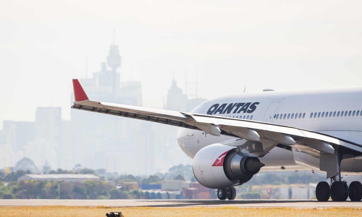 Qantas Airbus A330-300 Sydney Airport