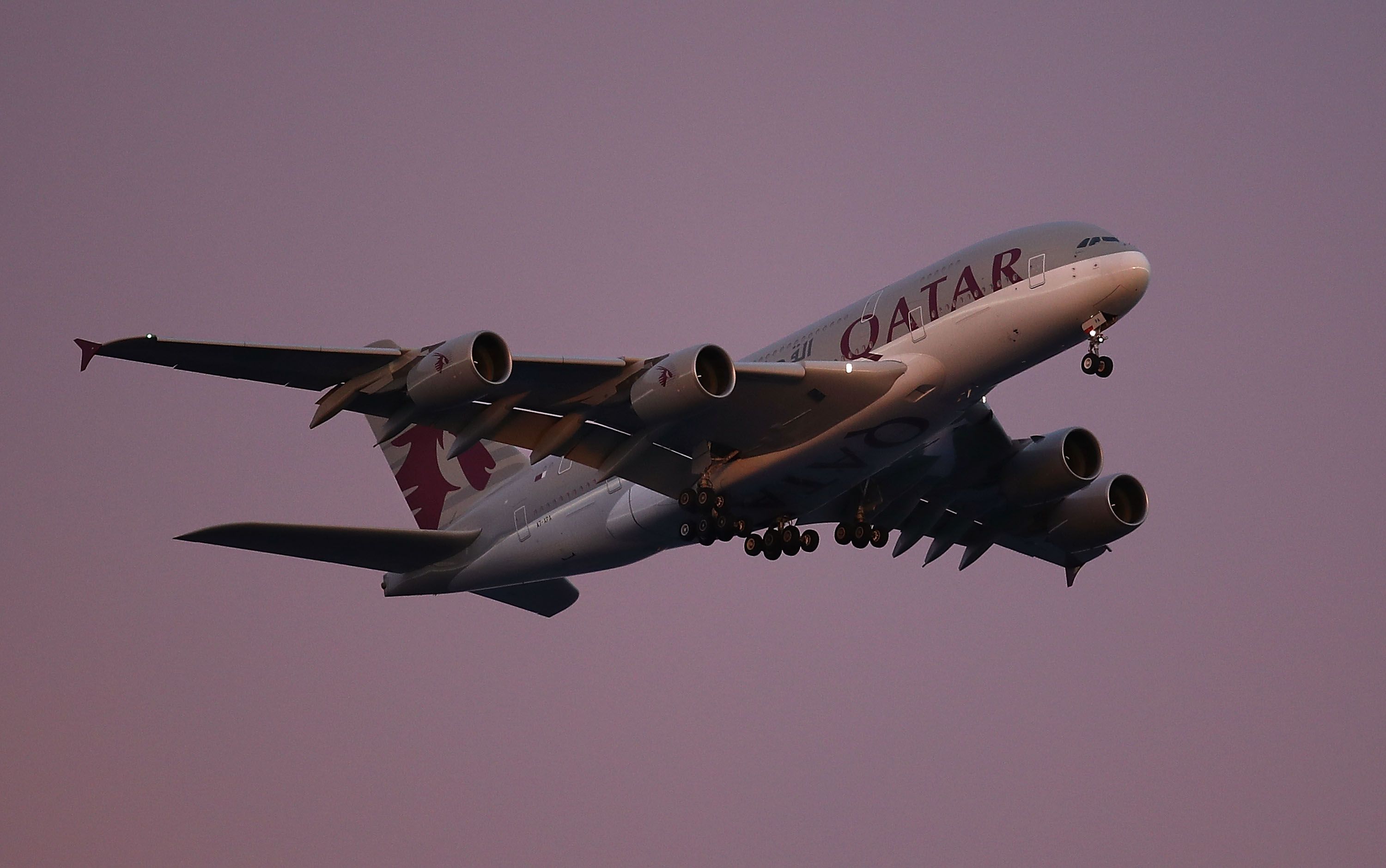 Qatar Airways A380 