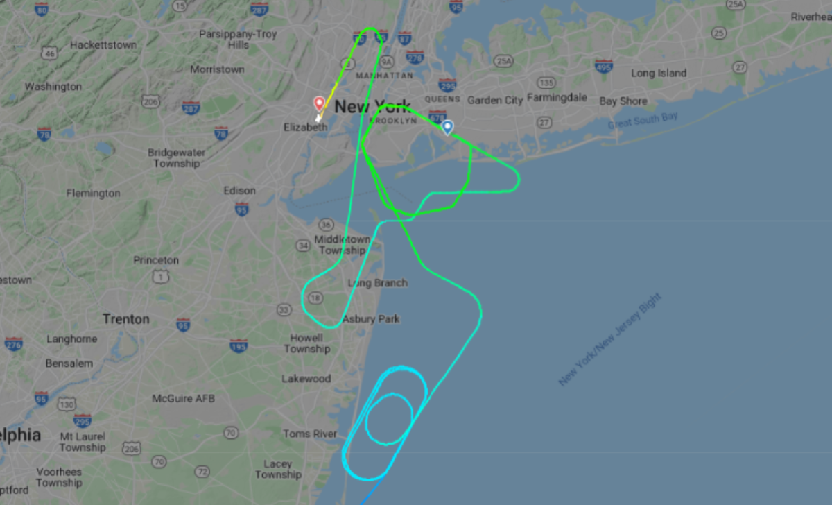 JetBlue Newark Flight Diversion
