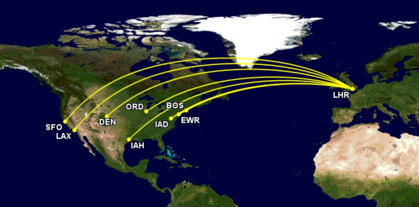 Key Destination United Has 22 Daily London Heathrow Flights This