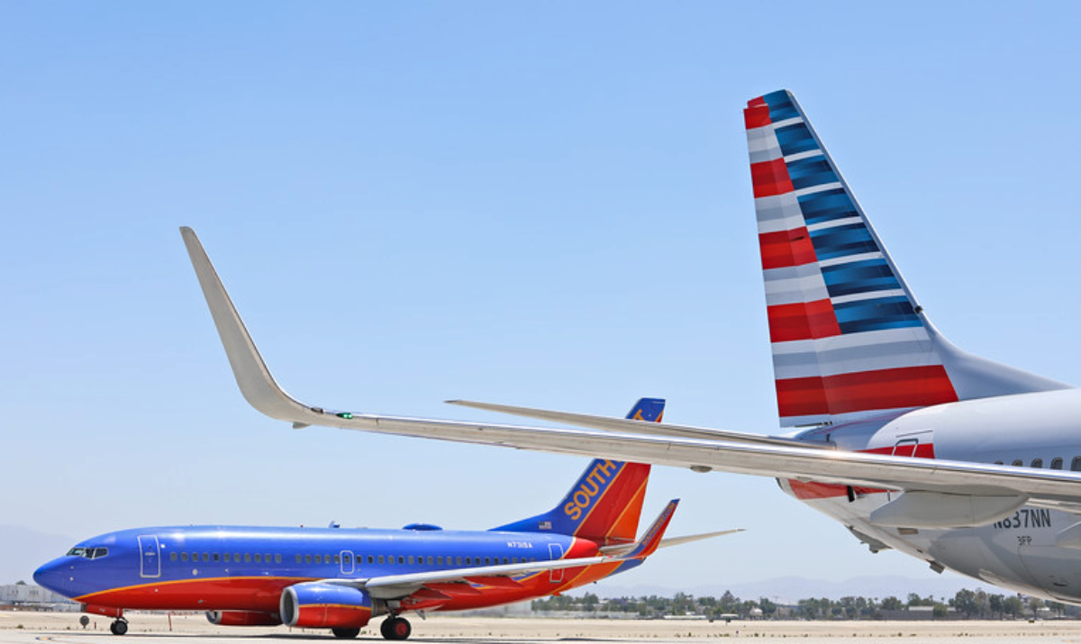 Southwest Airlines American Airlines Ontario International Airport