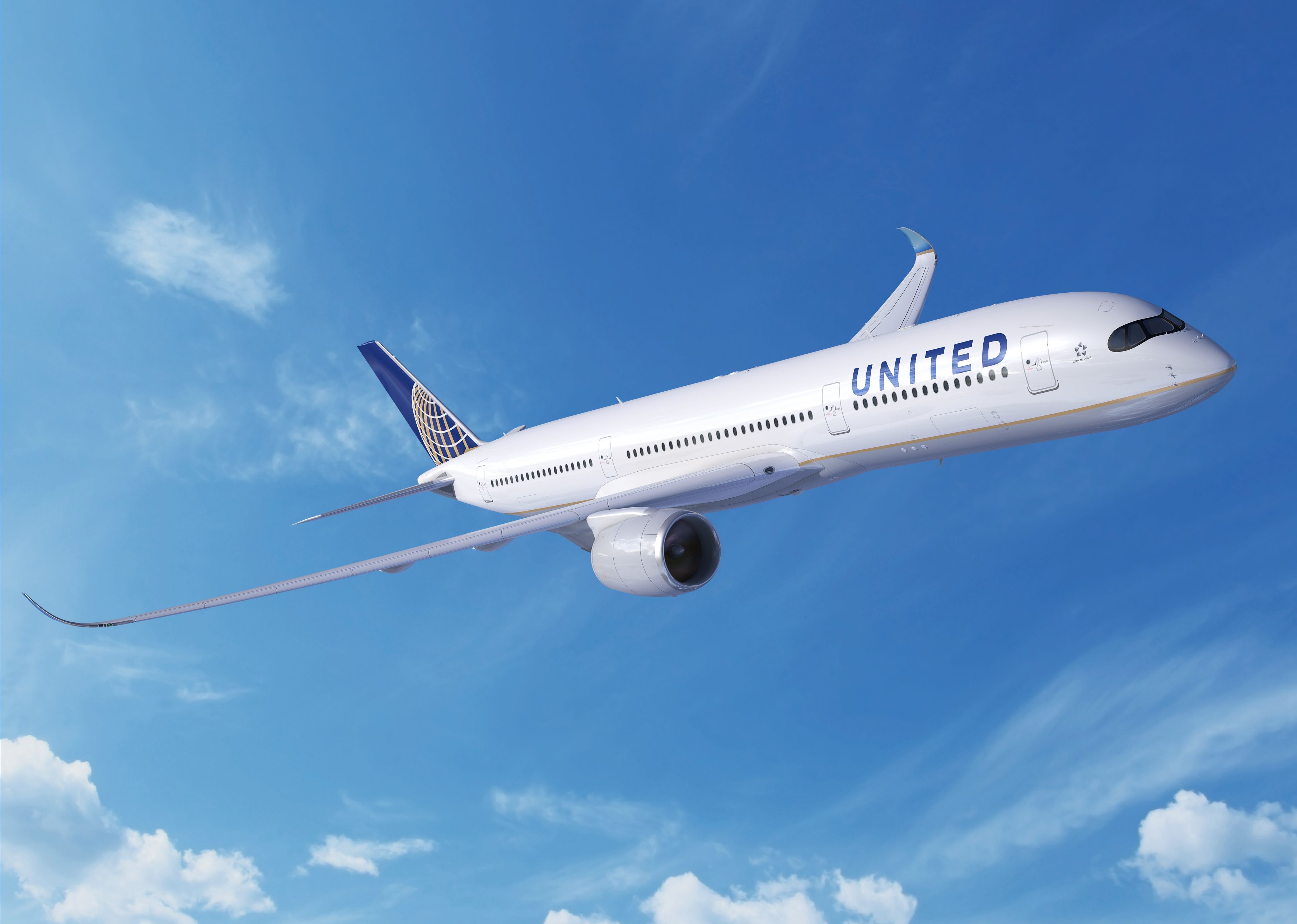 united airlines a350