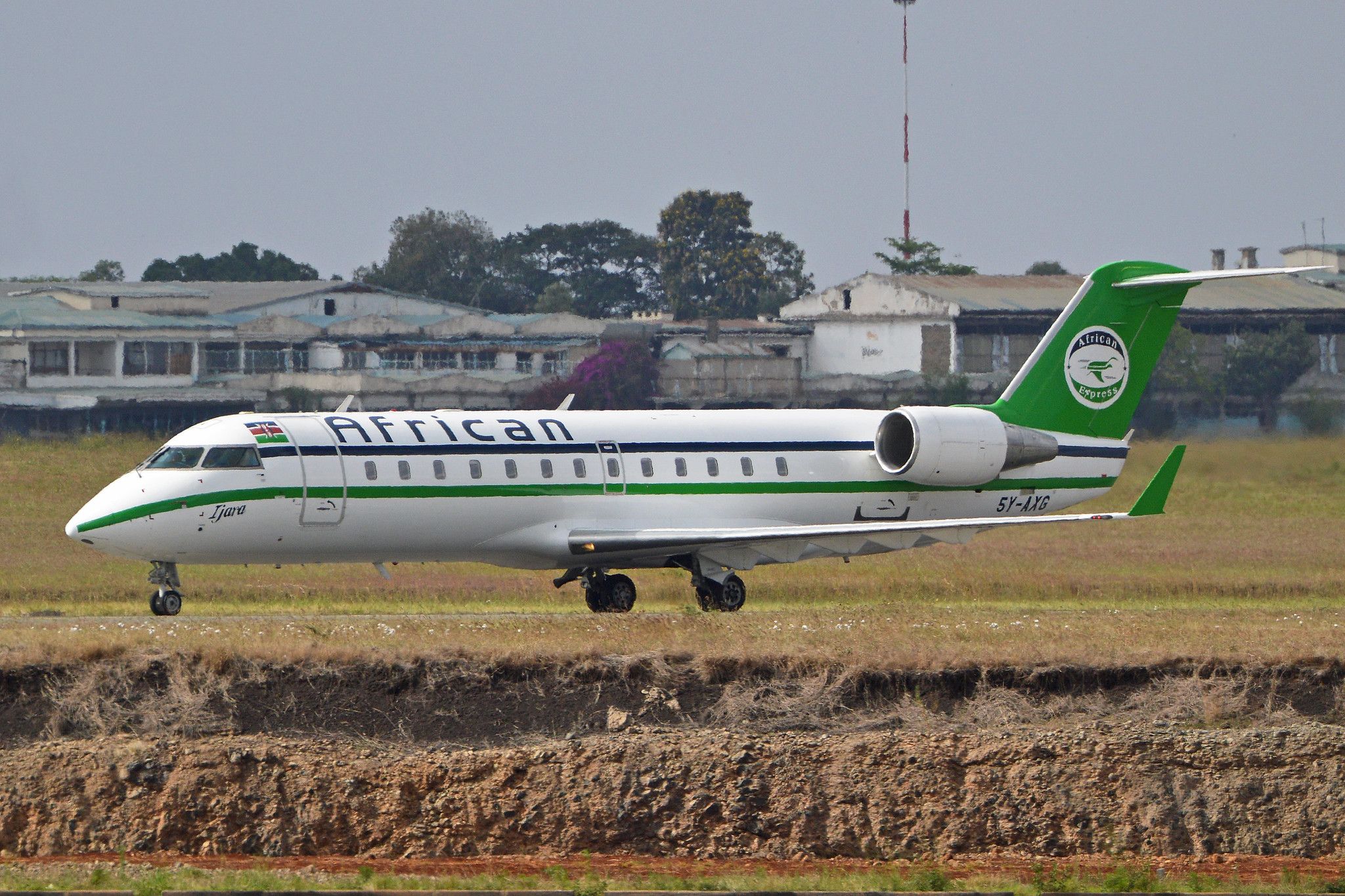 African Express Airways Bombarider CRJ200LR
