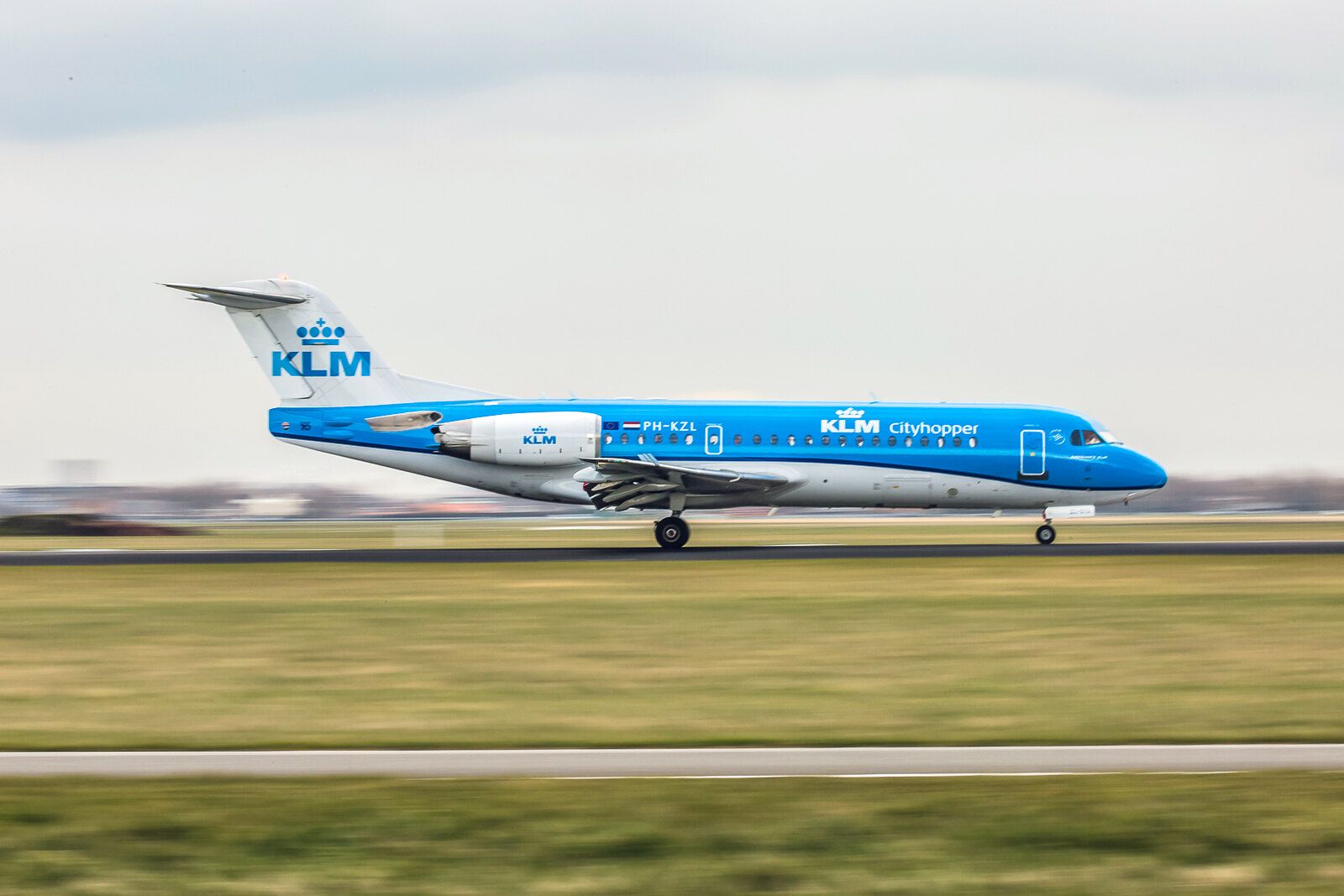 KLM Cityhopper Fokker 70