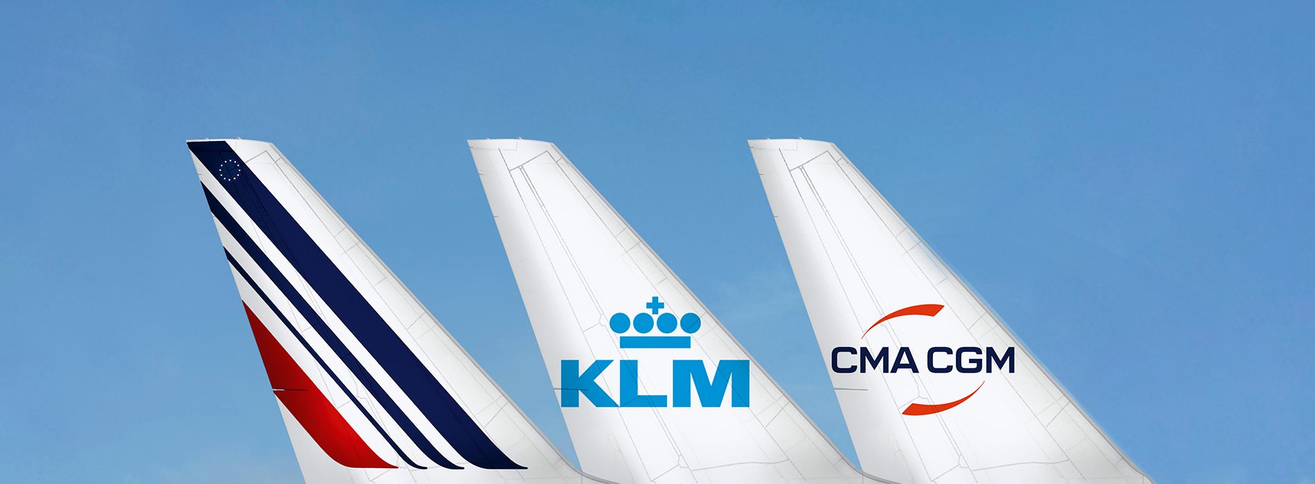 CMA CGM KLM Air France Tails