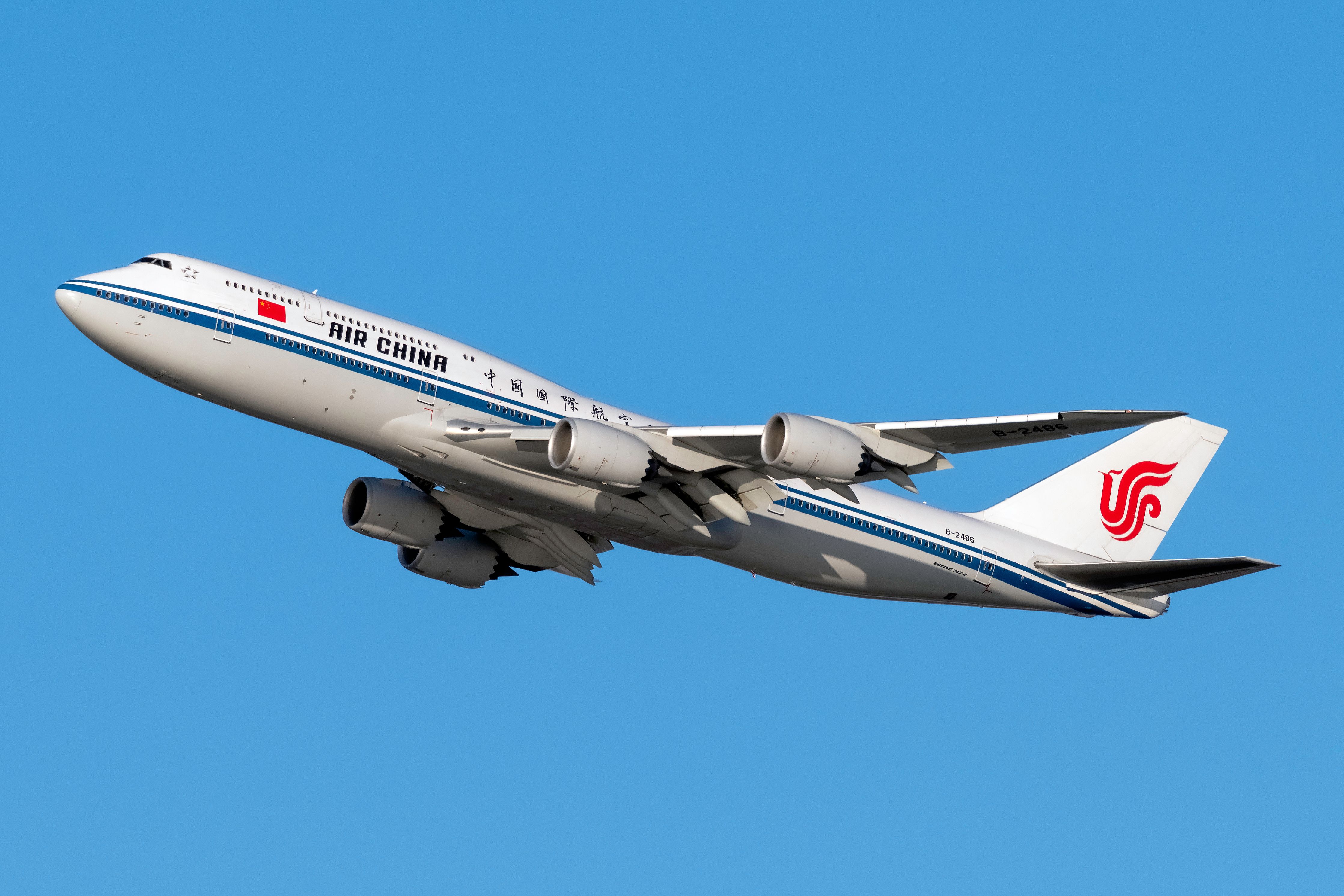 Air China Boeing 747-89L B-2486