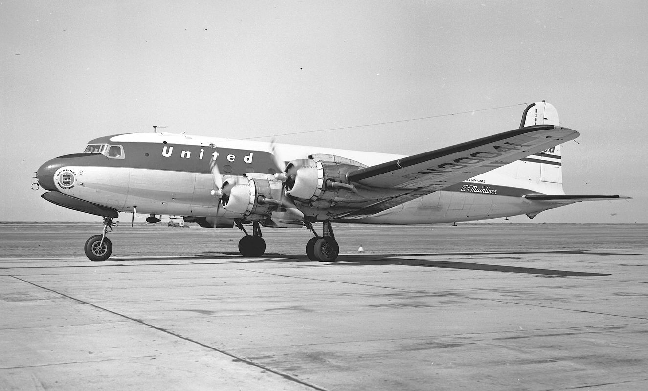 United Airlines Douglas DC-4