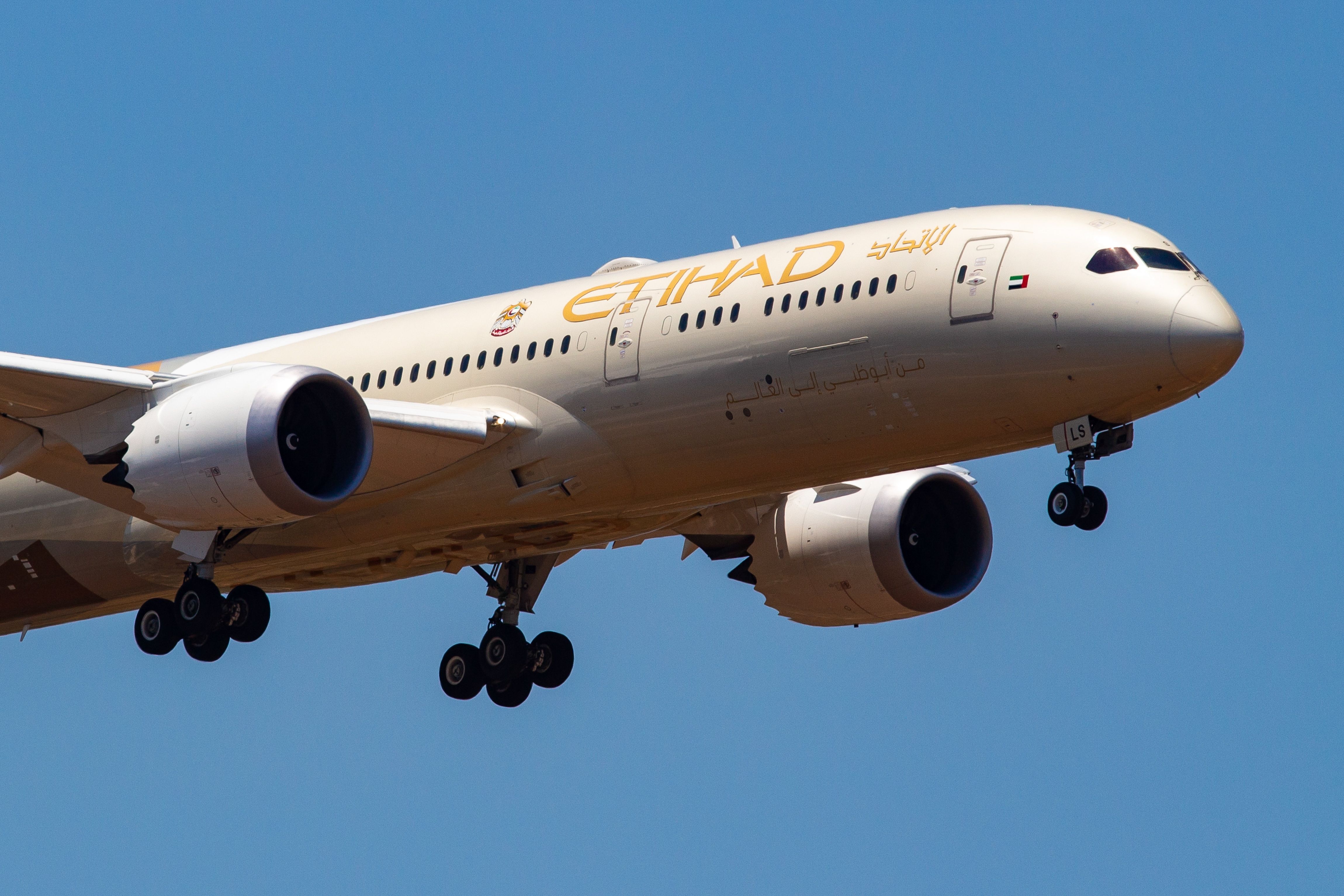 Etihad Boeing 787 Dreamliner